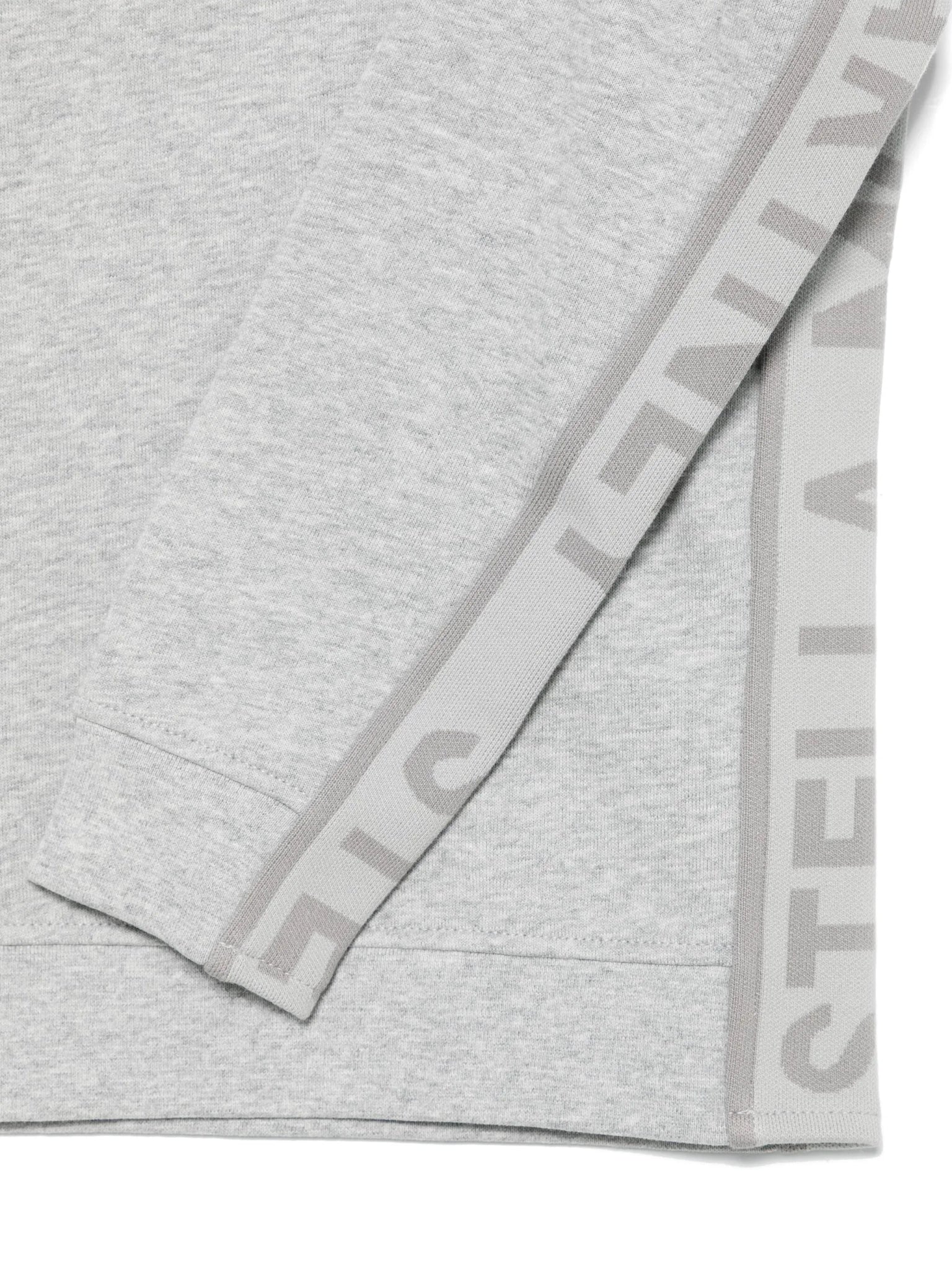 FELPA GRIGIA CON BANDE LATERALI STELLA MCCARTNEY - Angel Luxury