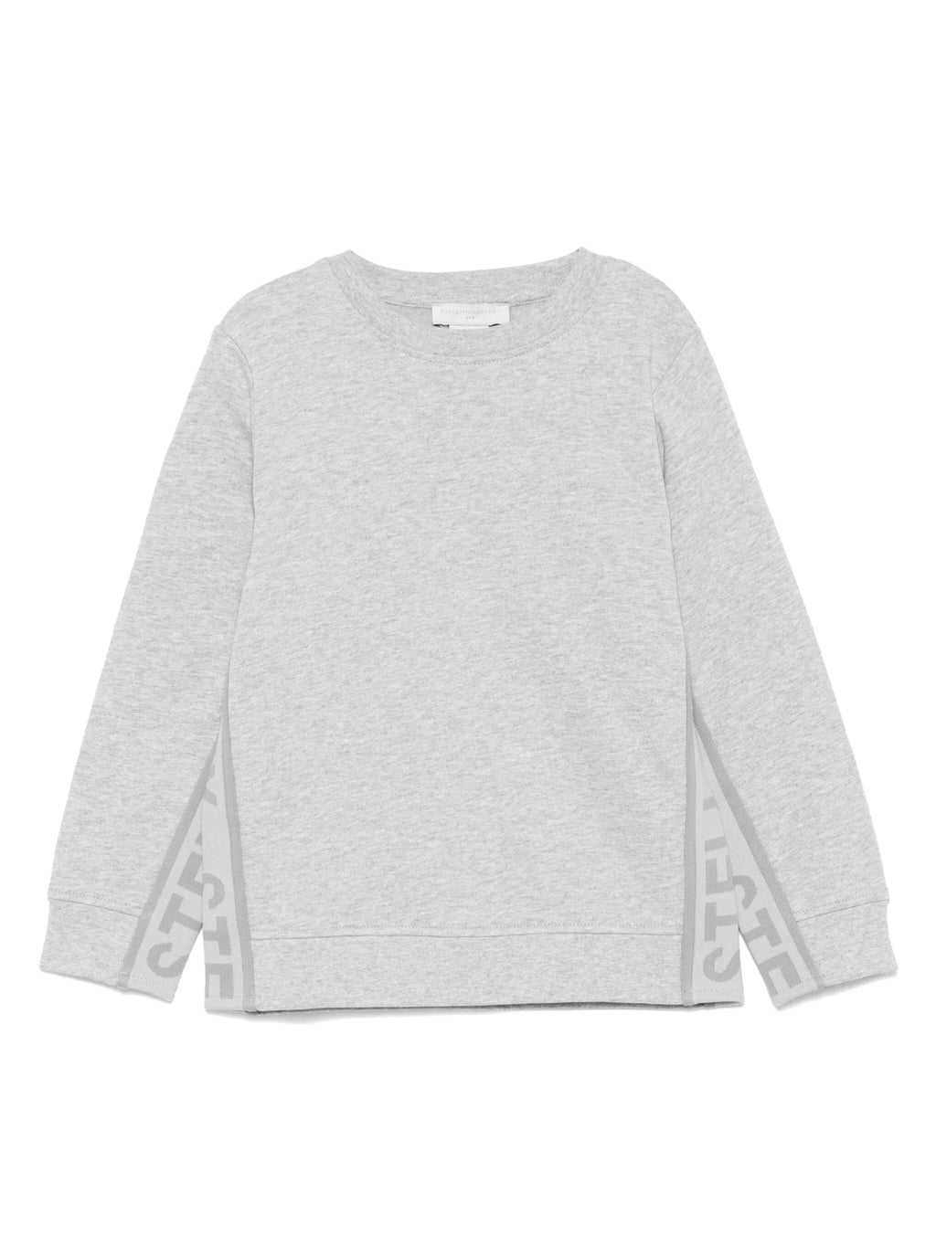 FELPA GRIGIA CON BANDE LATERALI STELLA MCCARTNEY - Angel Luxury