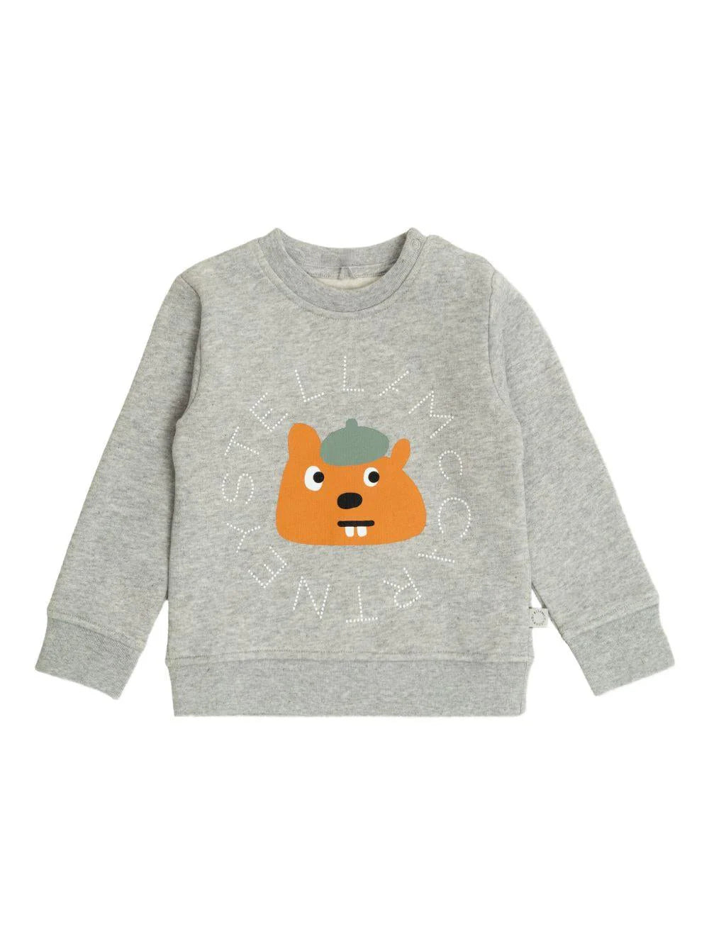 FELPA GRIGIA CON ORSO STELLA MCCARTNEY - Angel Luxury