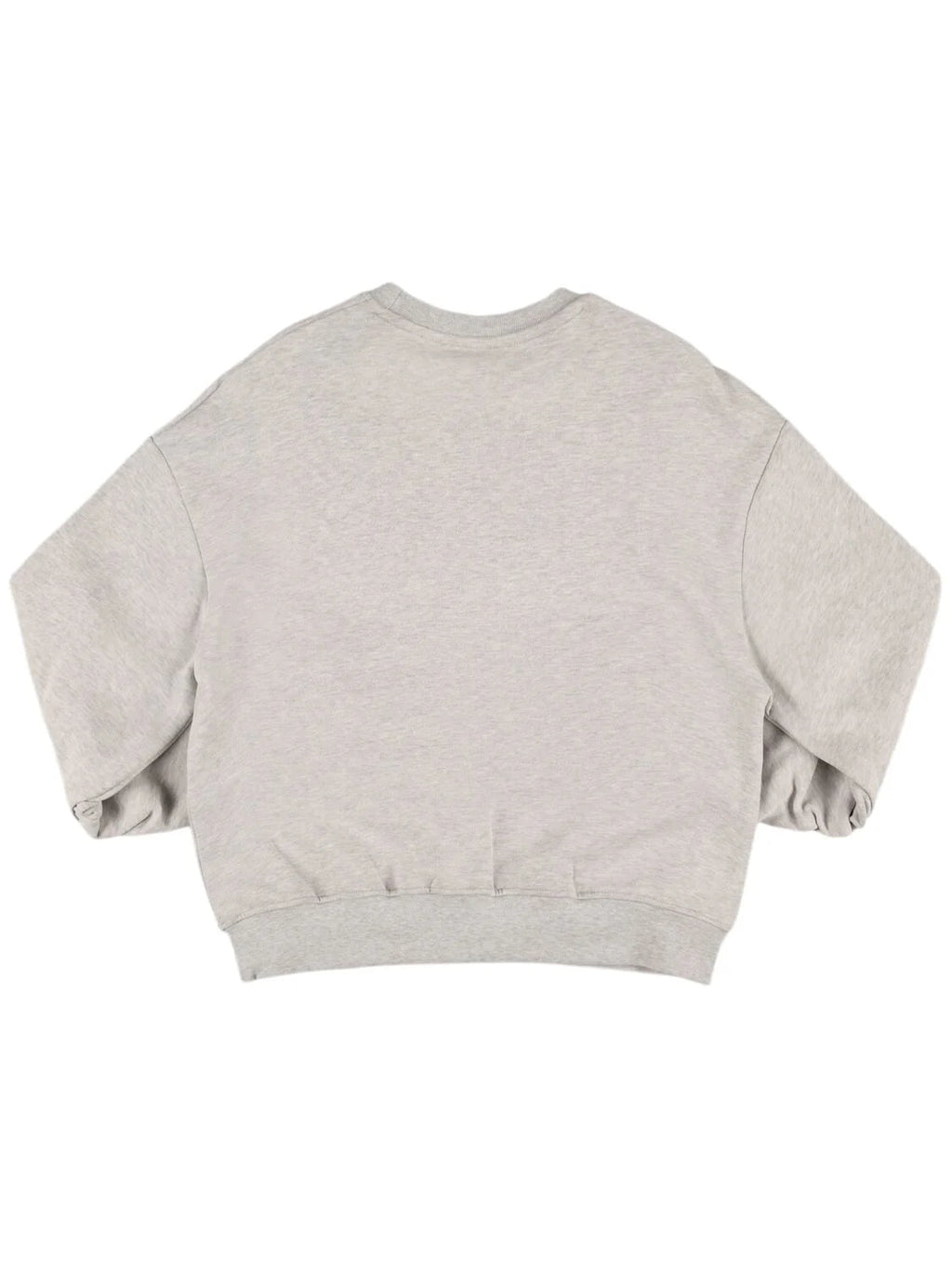 FELPA GRIGIA CON STAMPA MSGM - Angel Luxury