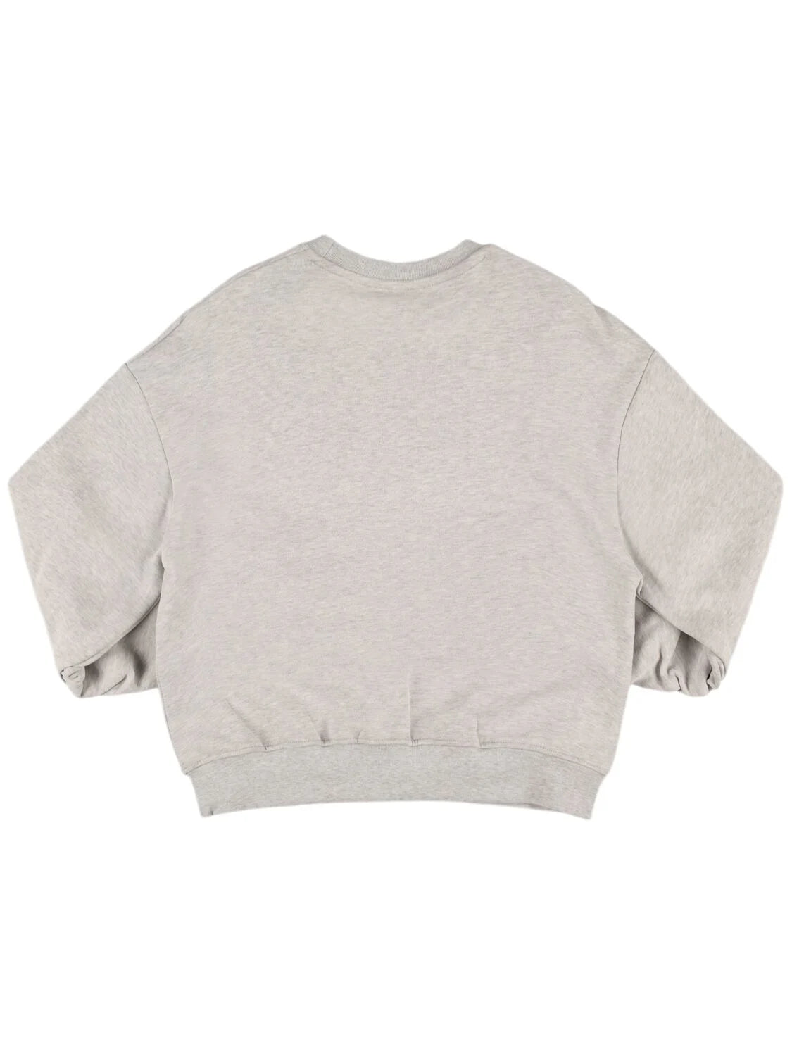 FELPA GRIGIA CON STAMPA MSGM - Angel Luxury
