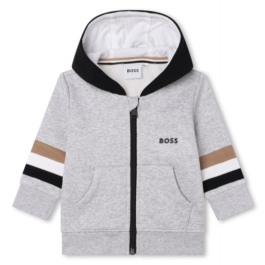 FELPA GRIGIA HUGO BOSS - Angel Luxury