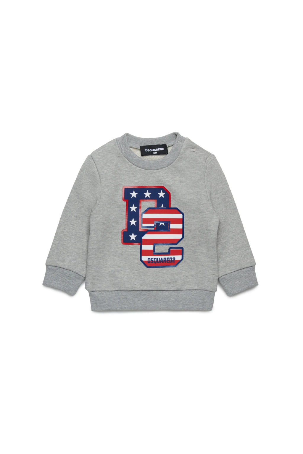 FELPA GRIGIA USA DSQUARED2 - Angel Luxury