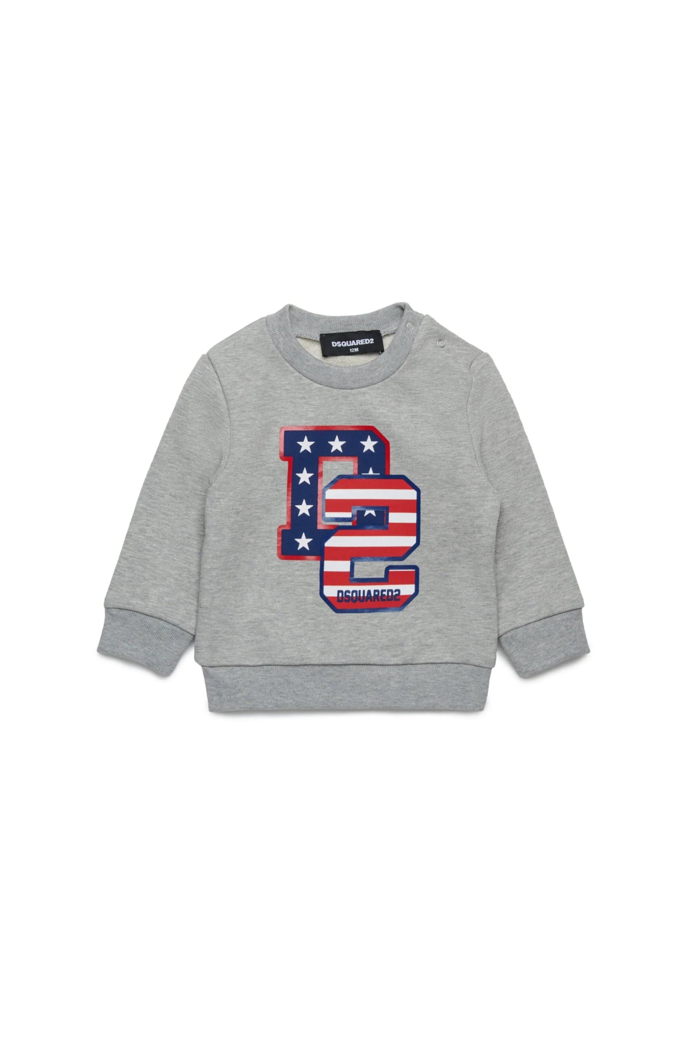 FELPA GRIGIA USA DSQUARED2 - Angel Luxury