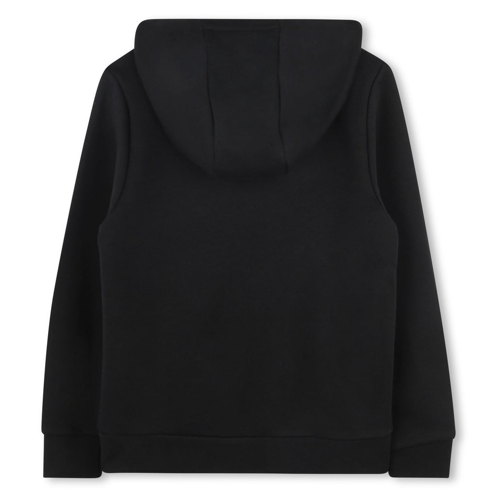 FELPA NERA CON CAPPUCCIO HUGO BOSS - Angel Luxury