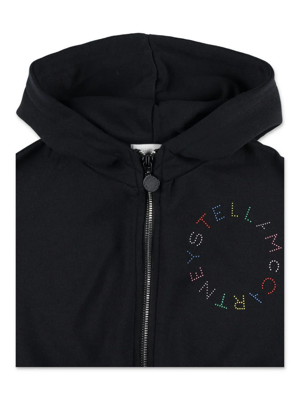 FELPA NERA CON CAPPUCCIO STELLA MCCARTNEY - Angel Luxury