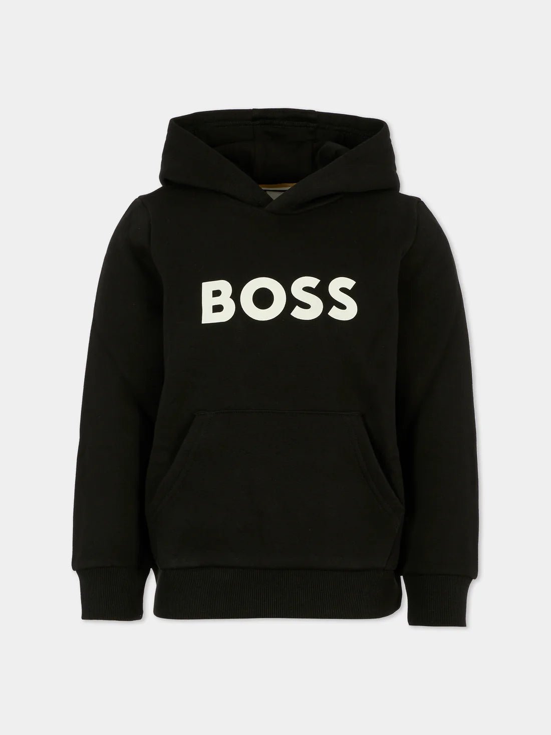 FELPA NERA CON LOGO HUGO BOSS - Angel Luxury
