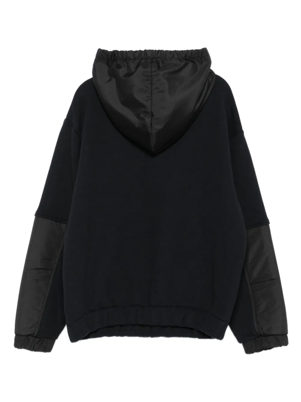 FELPA NERA CON TASCONI LUCIDI DONDUP - Angel Luxury