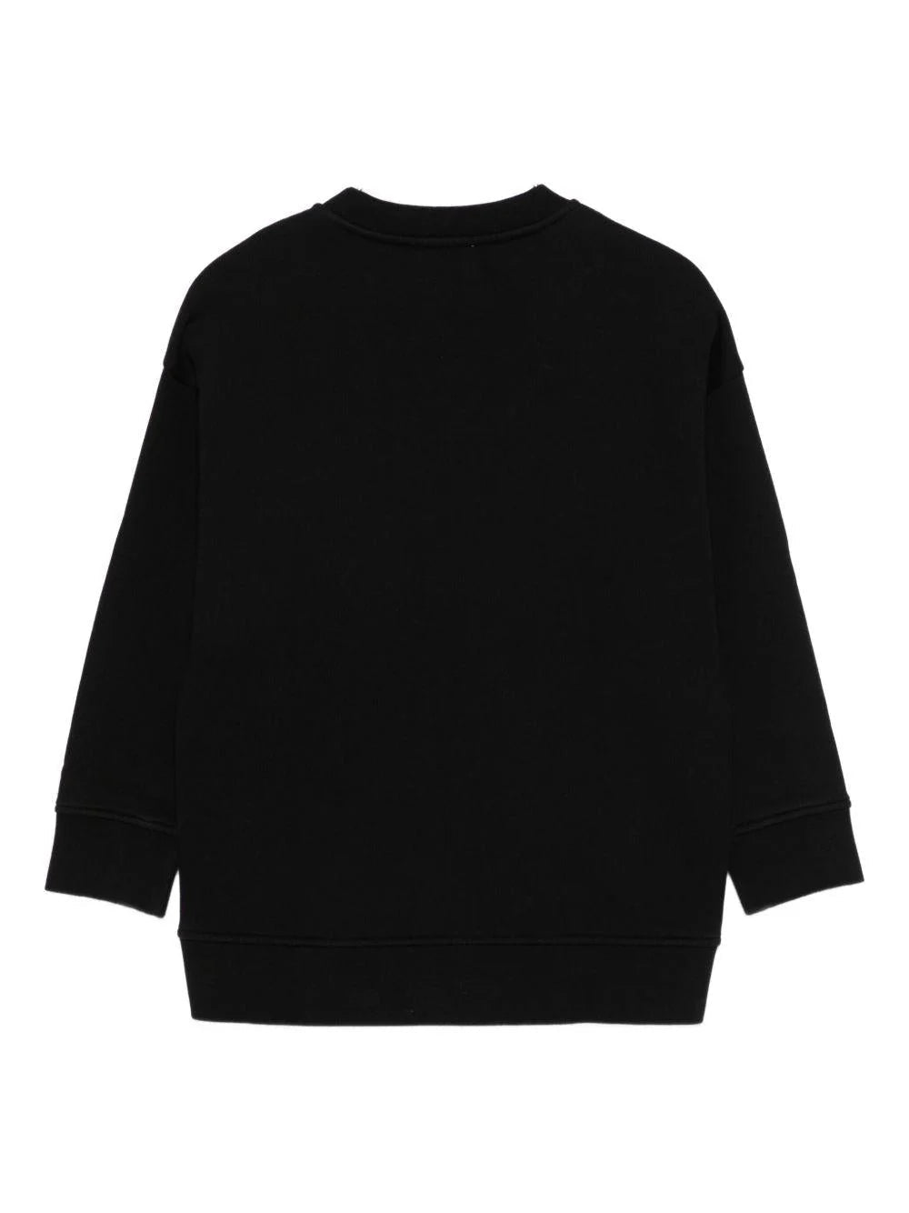 FELPA NERA CON ZIP LATERALI STELLA MCCARTNEY - Angel Luxury