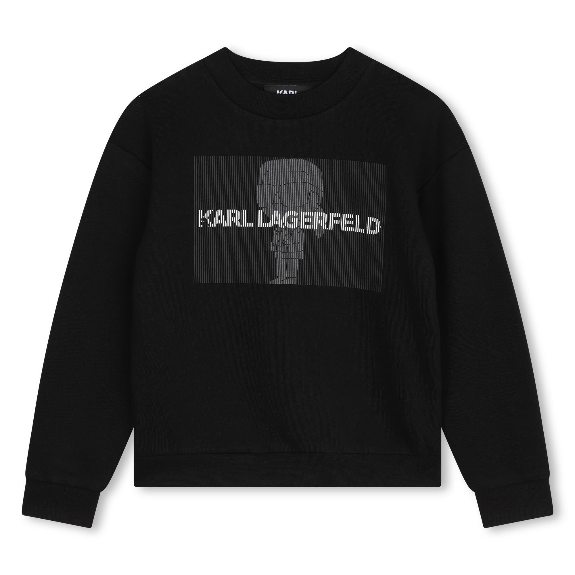 FELPA NERA KARL LAGERFELD - Angel Luxury