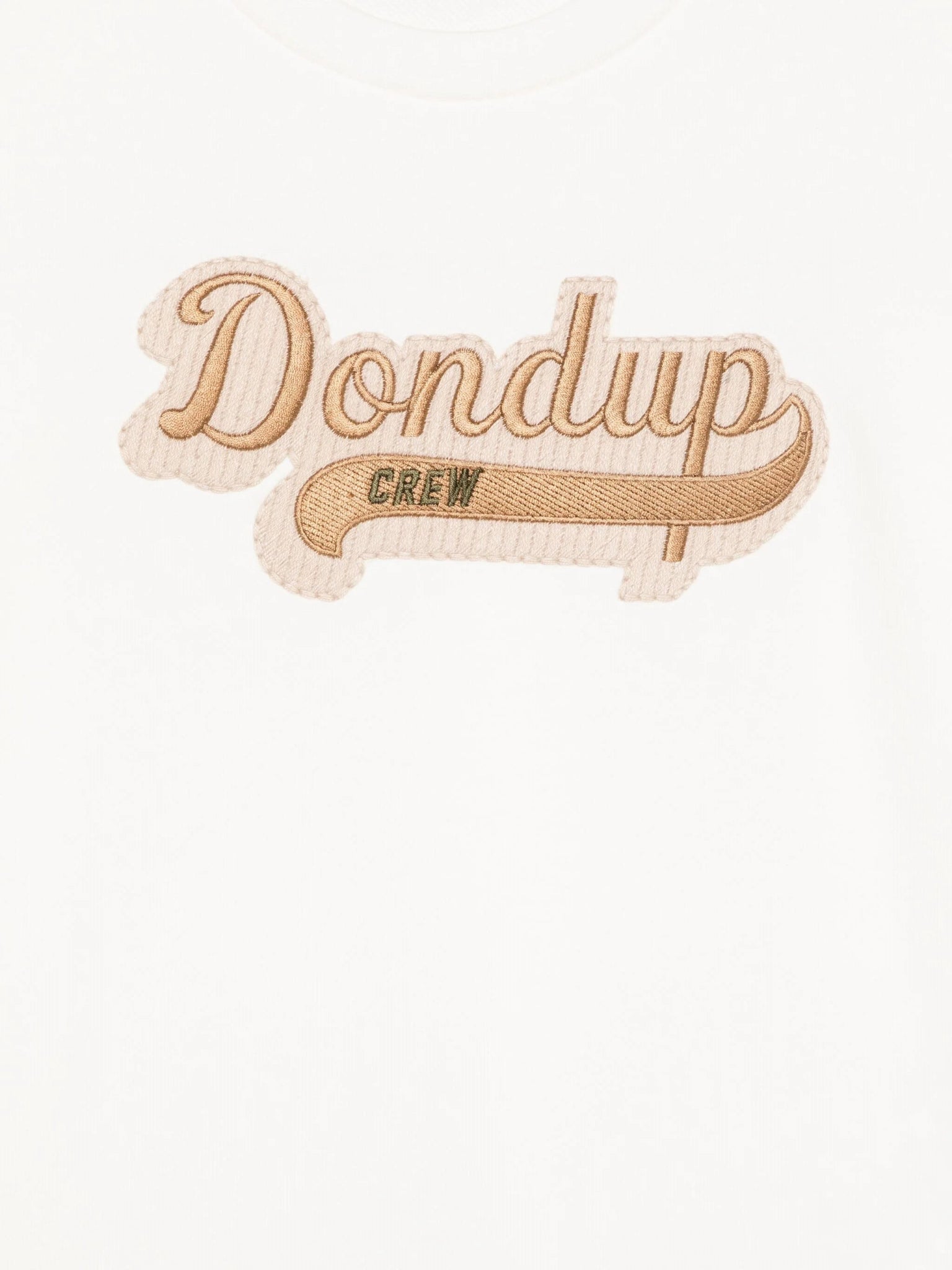 FELPA PANNA CON STAMPA DONDUP - Angel Luxury