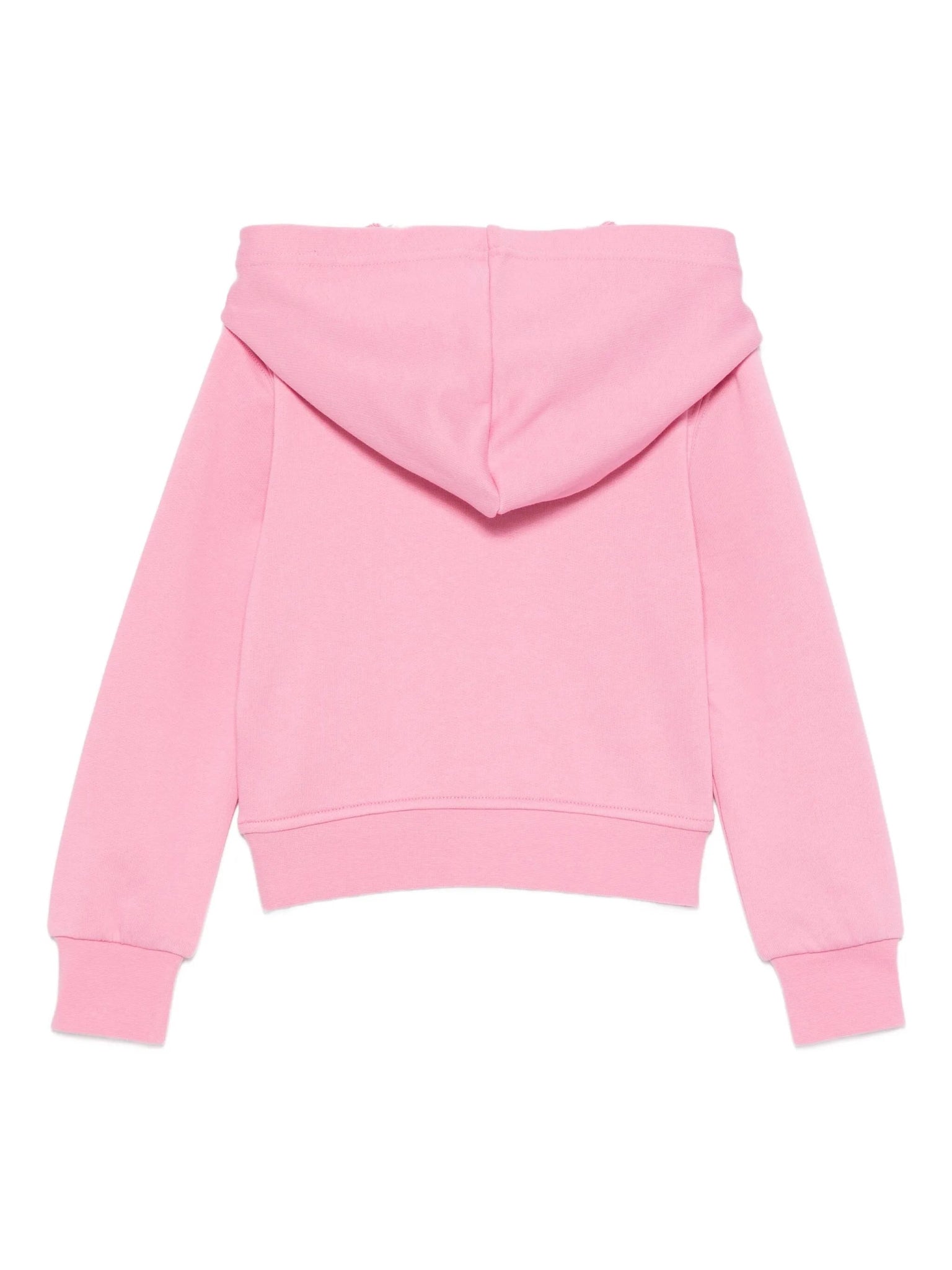 FELPA ROSA CON CAPPUCCIO CON LOGO BIANCO DIESEL - Angel Luxury