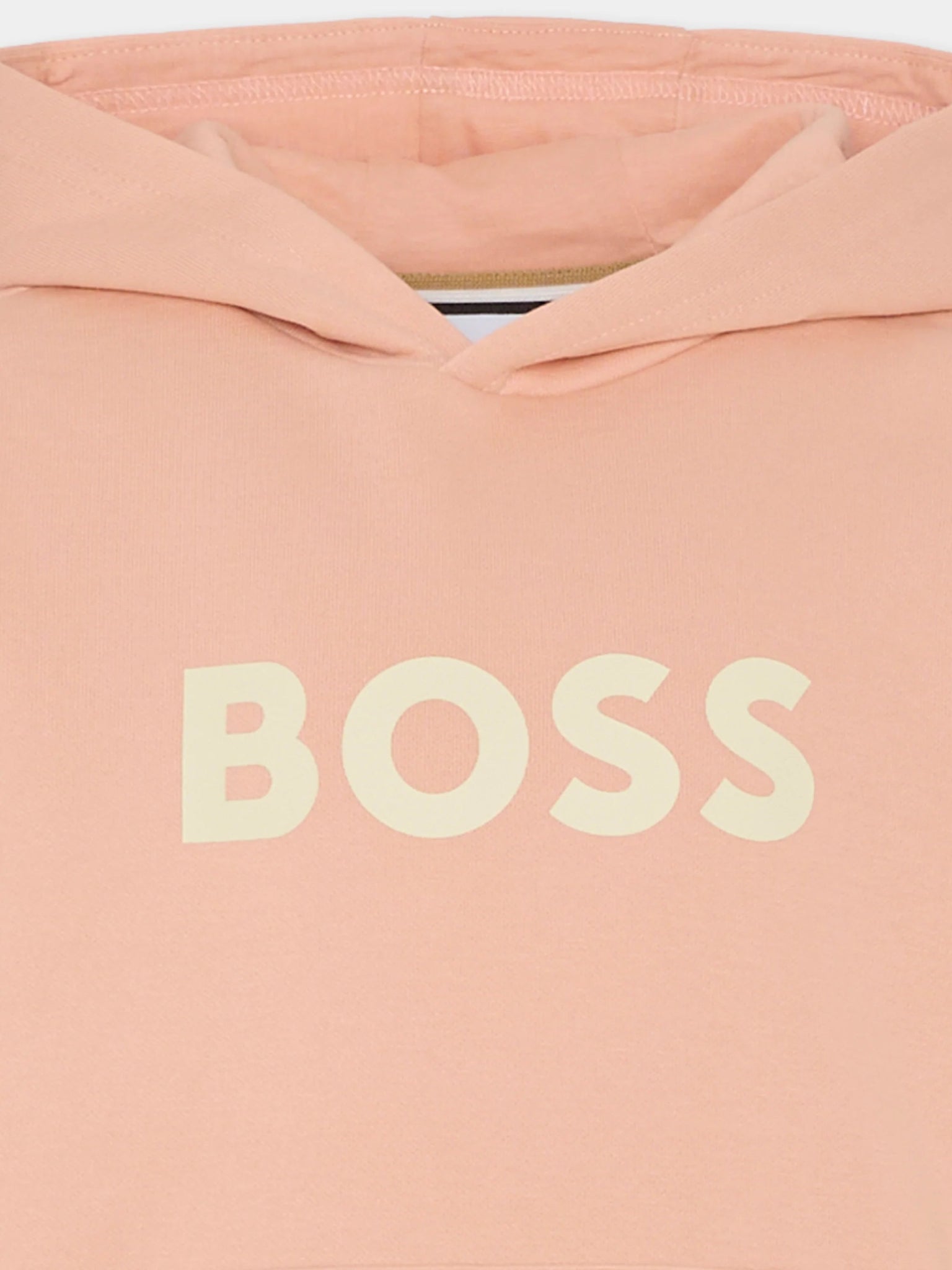FELPA ROSA CON LOGO HUGO BOSS - Angel Luxury
