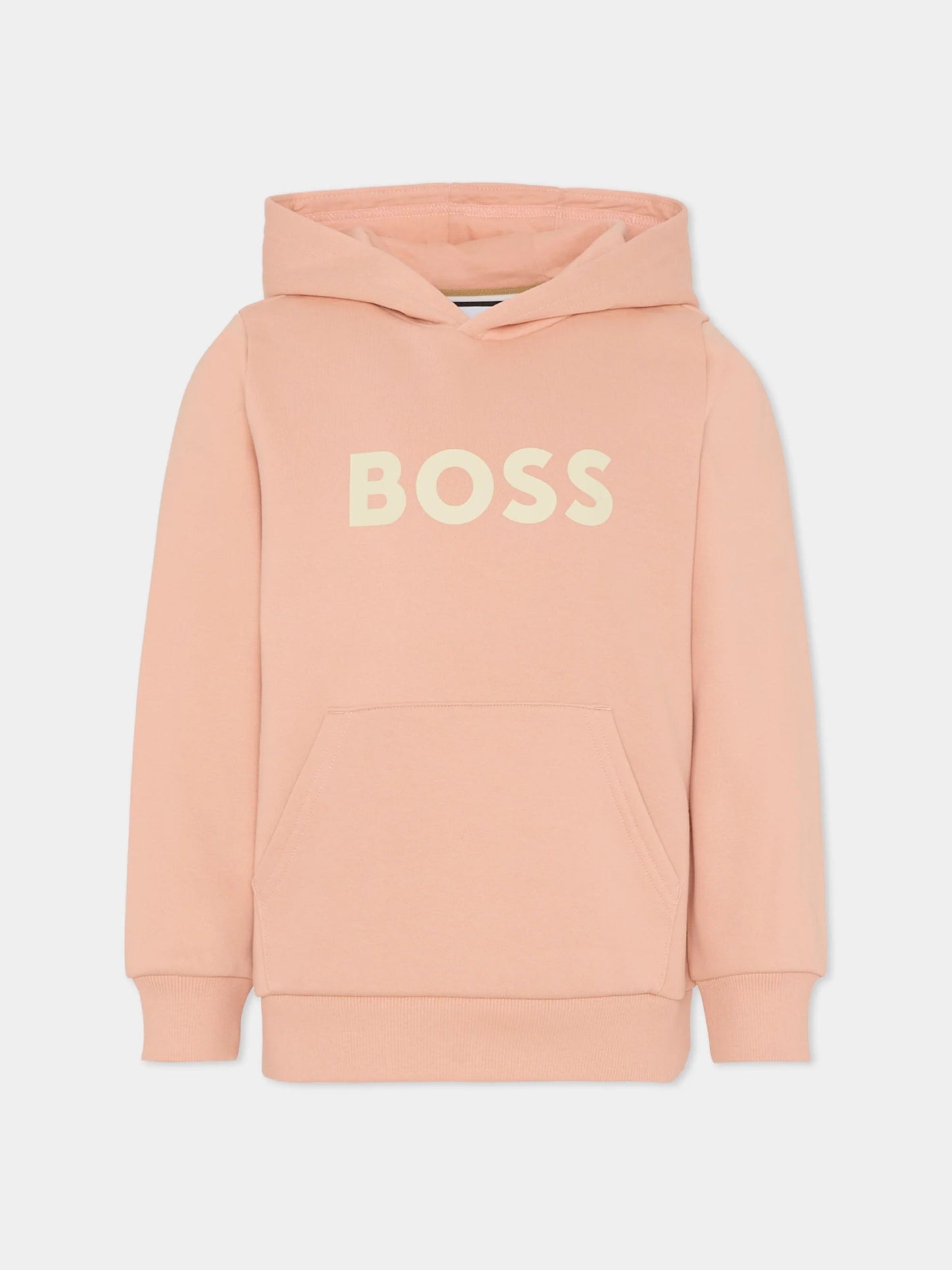FELPA ROSA CON LOGO HUGO BOSS - Angel Luxury