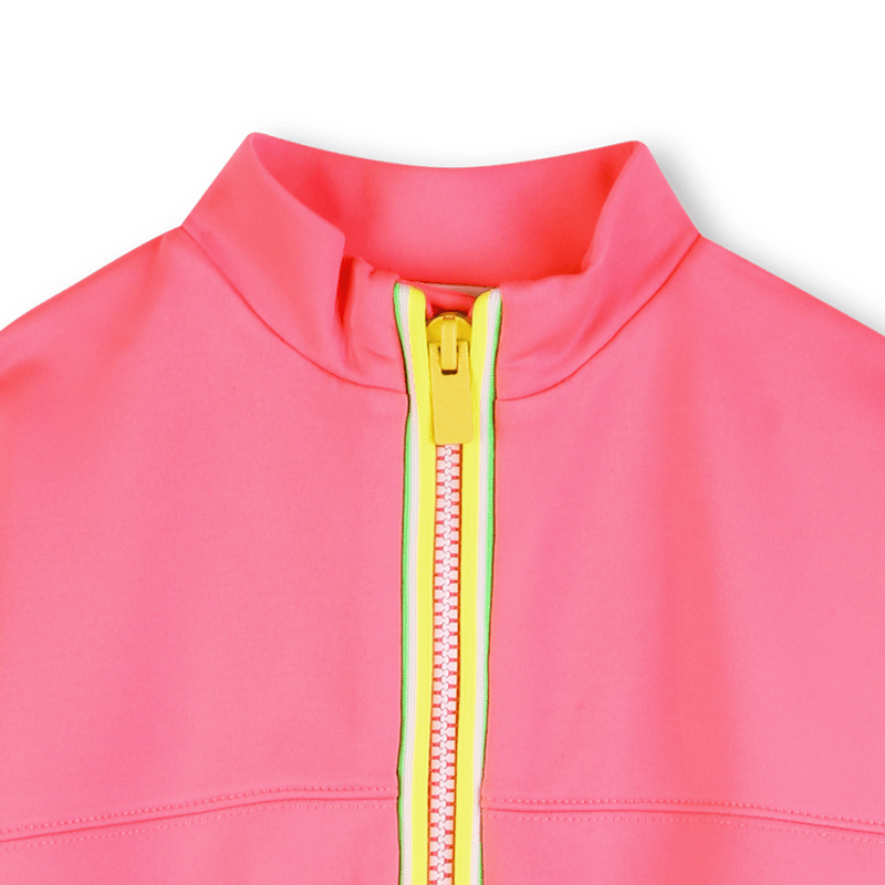 FELPA ROSA CON STAMPA SUL RETRO BILLIEBLUSH - Angel Luxury
