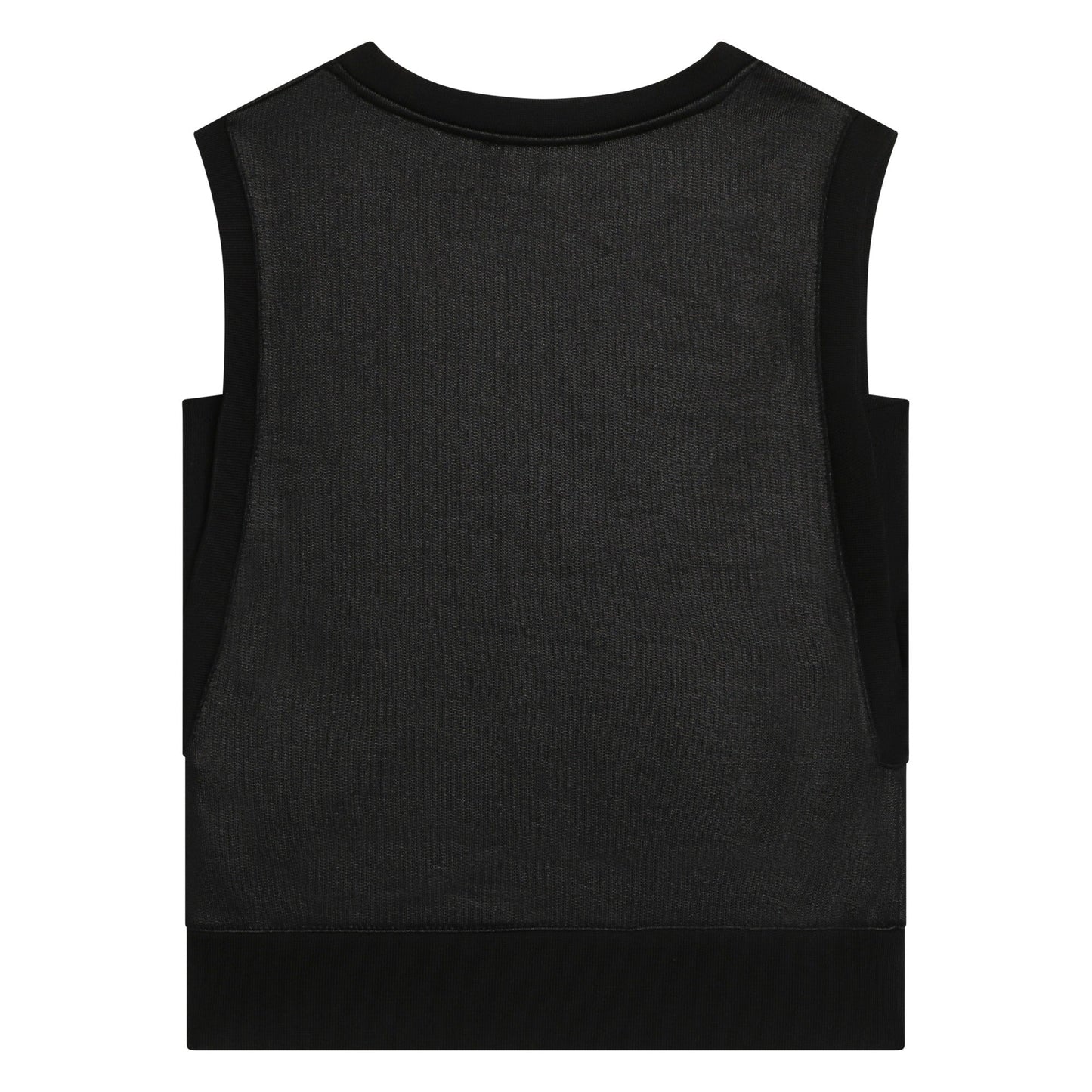 FELPA SENZA MANICA NERA DKNY - Angel Luxury