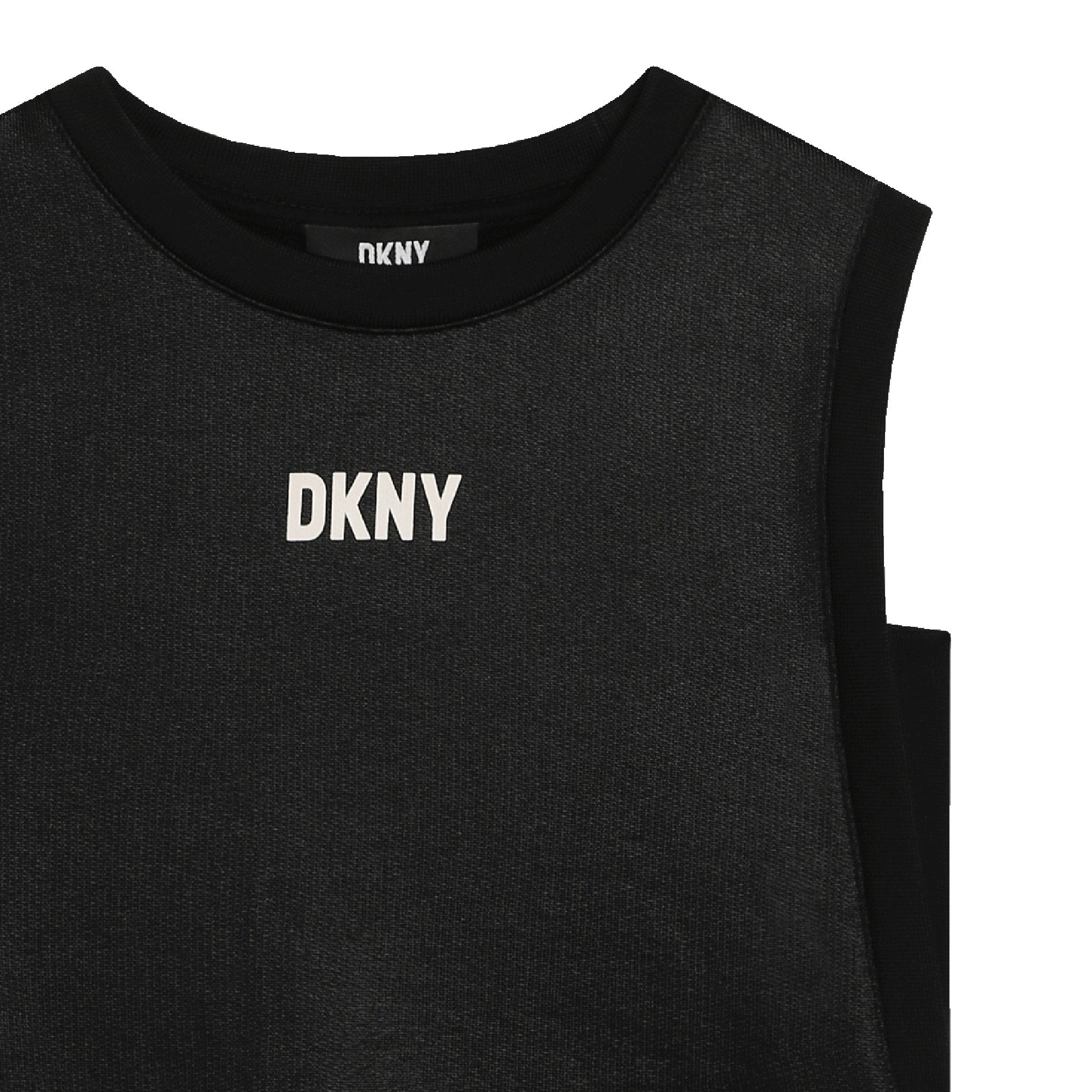 FELPA SENZA MANICA NERA DKNY - Angel Luxury