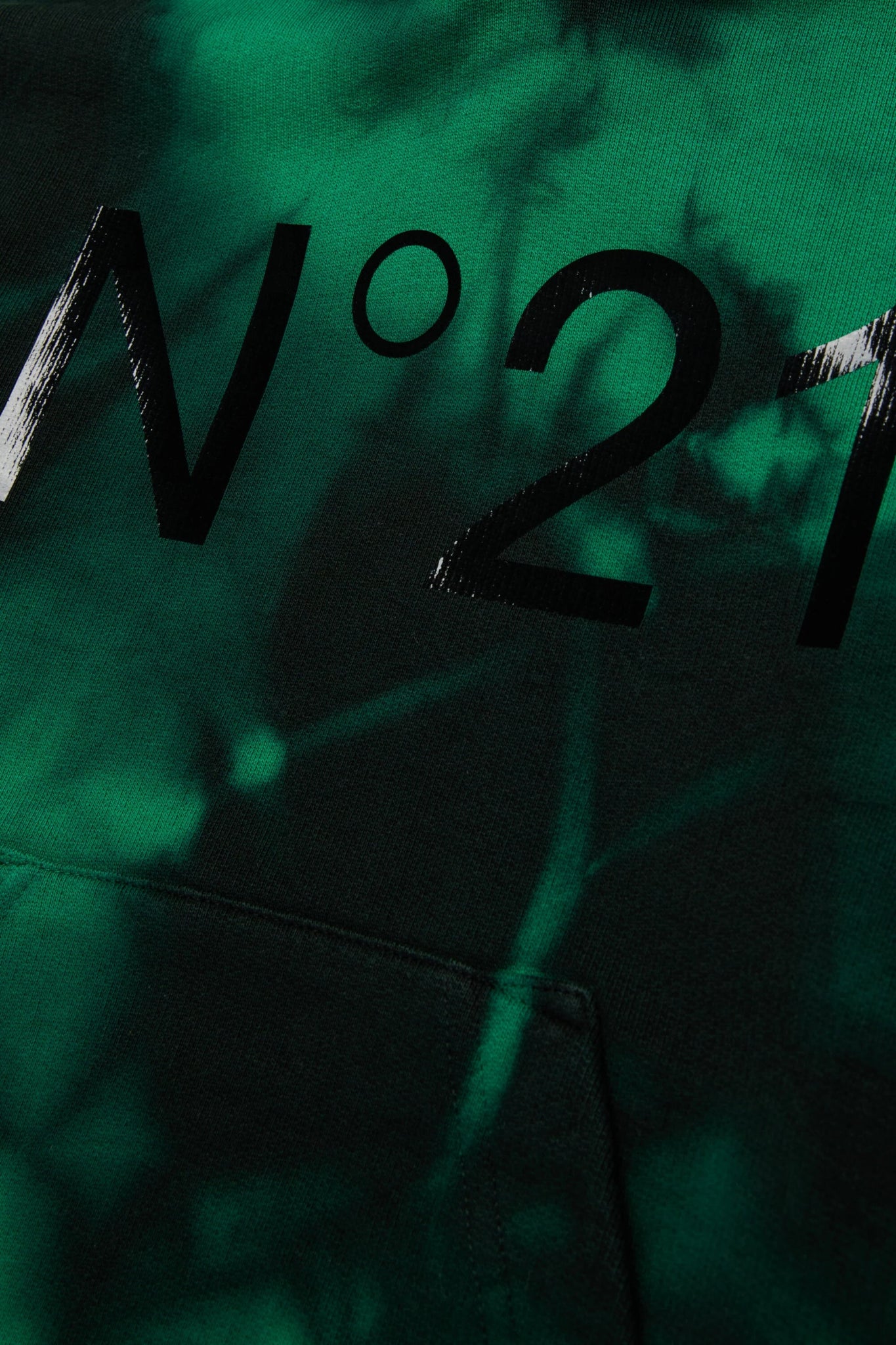 FELPA SFUMATA VERDE/NERO N21 - Angel Luxury