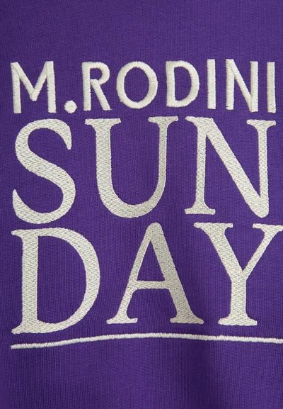 FELPA SUNDAY VIOLA MINI RODINI - Angel Luxury