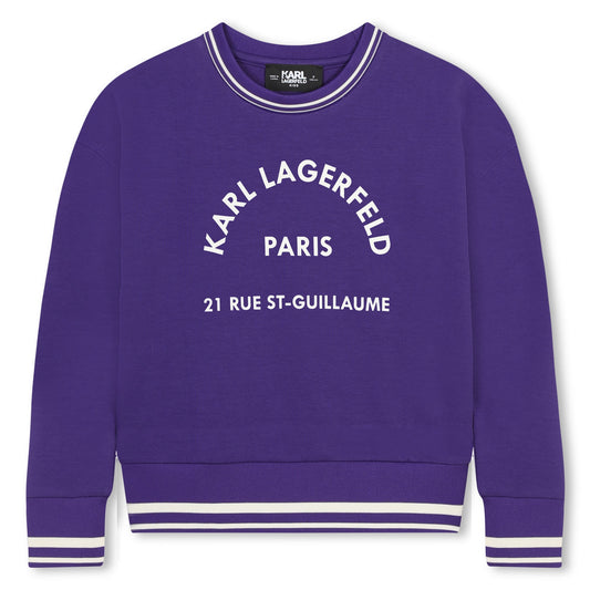 FELPA VIOLA KARL LAGERFELD - Angel Luxury