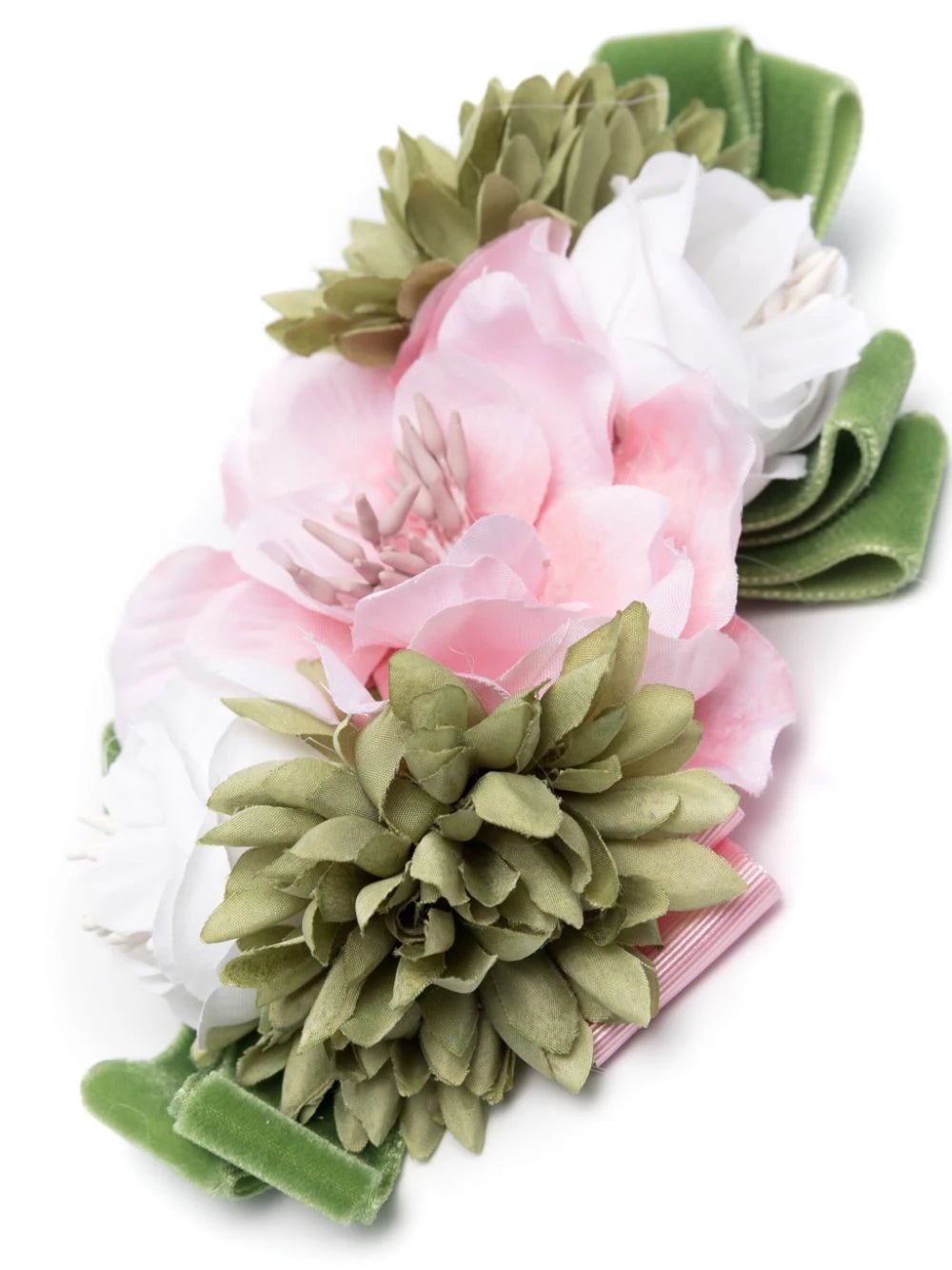 FERMAGLIO BIANCO/ROSA COLORI CHIARI - Angel Luxury