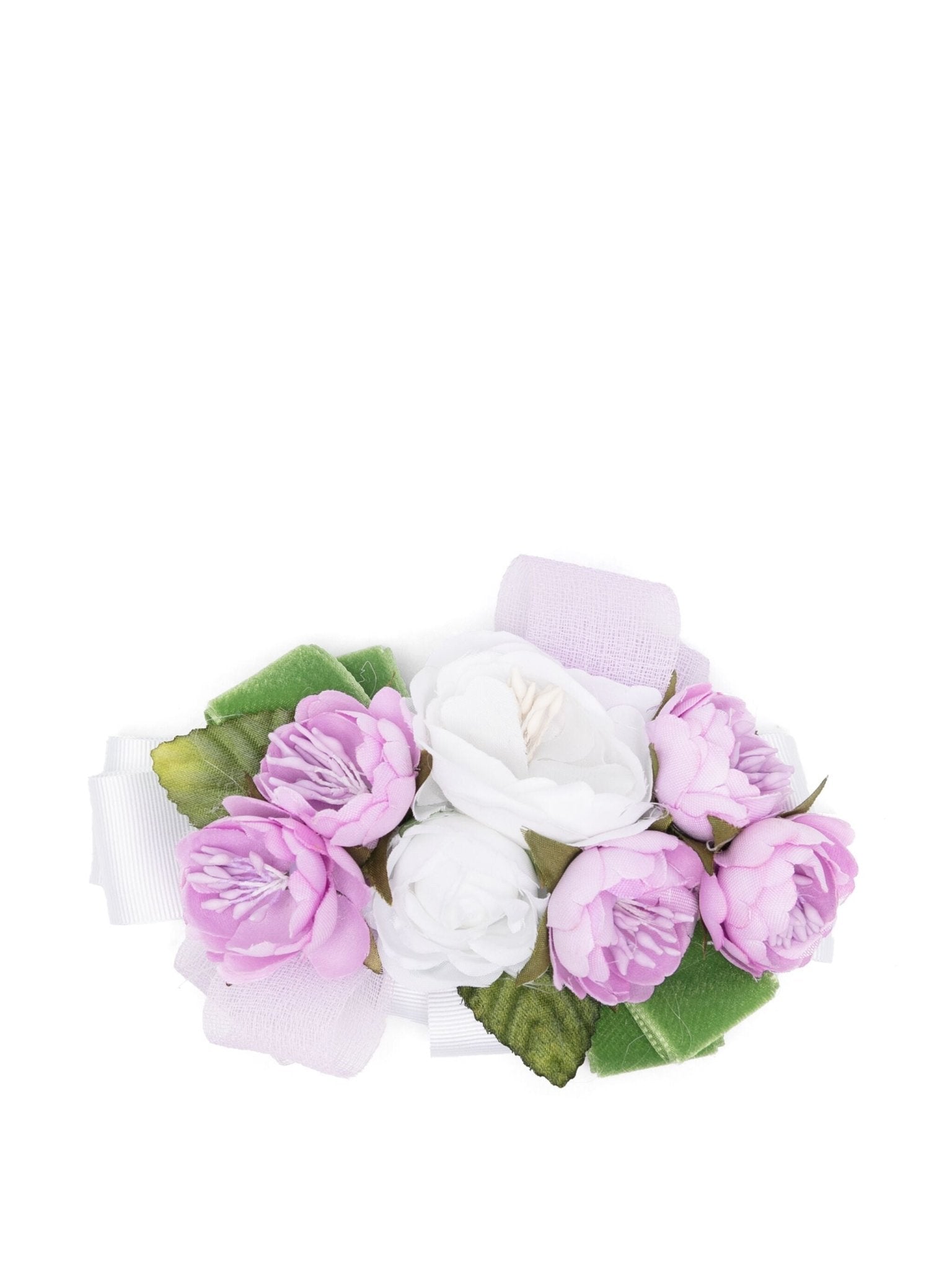 FERMAGLIO GLICINE/BIANCO COLORI CHIARI - Angel Luxury