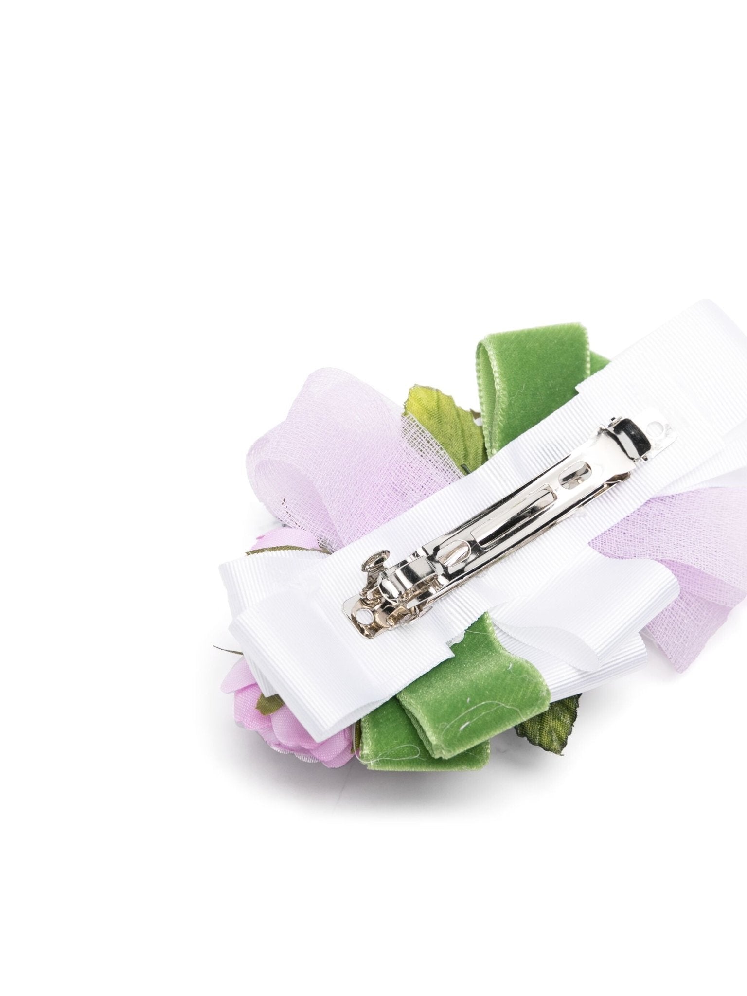 FERMAGLIO GLICINE/BIANCO COLORI CHIARI - Angel Luxury