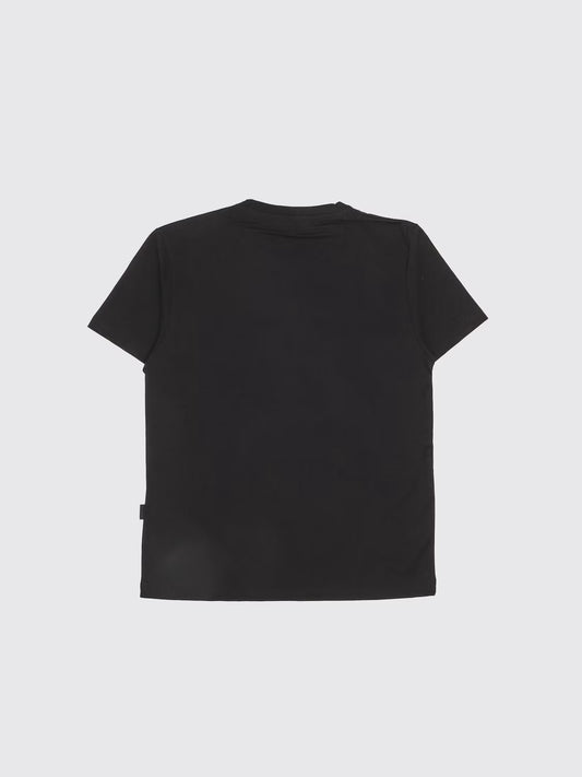 T-SHIRT NERA CON LOGO NERO GCDS