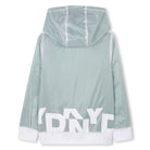 GIACCA A VENTO BIANCO/VERDE DKNY - Angel Luxury