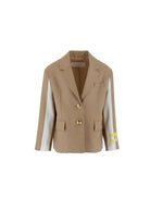 GIACCA BEIGE ELISABETTA FRANCHI - Angel Luxury