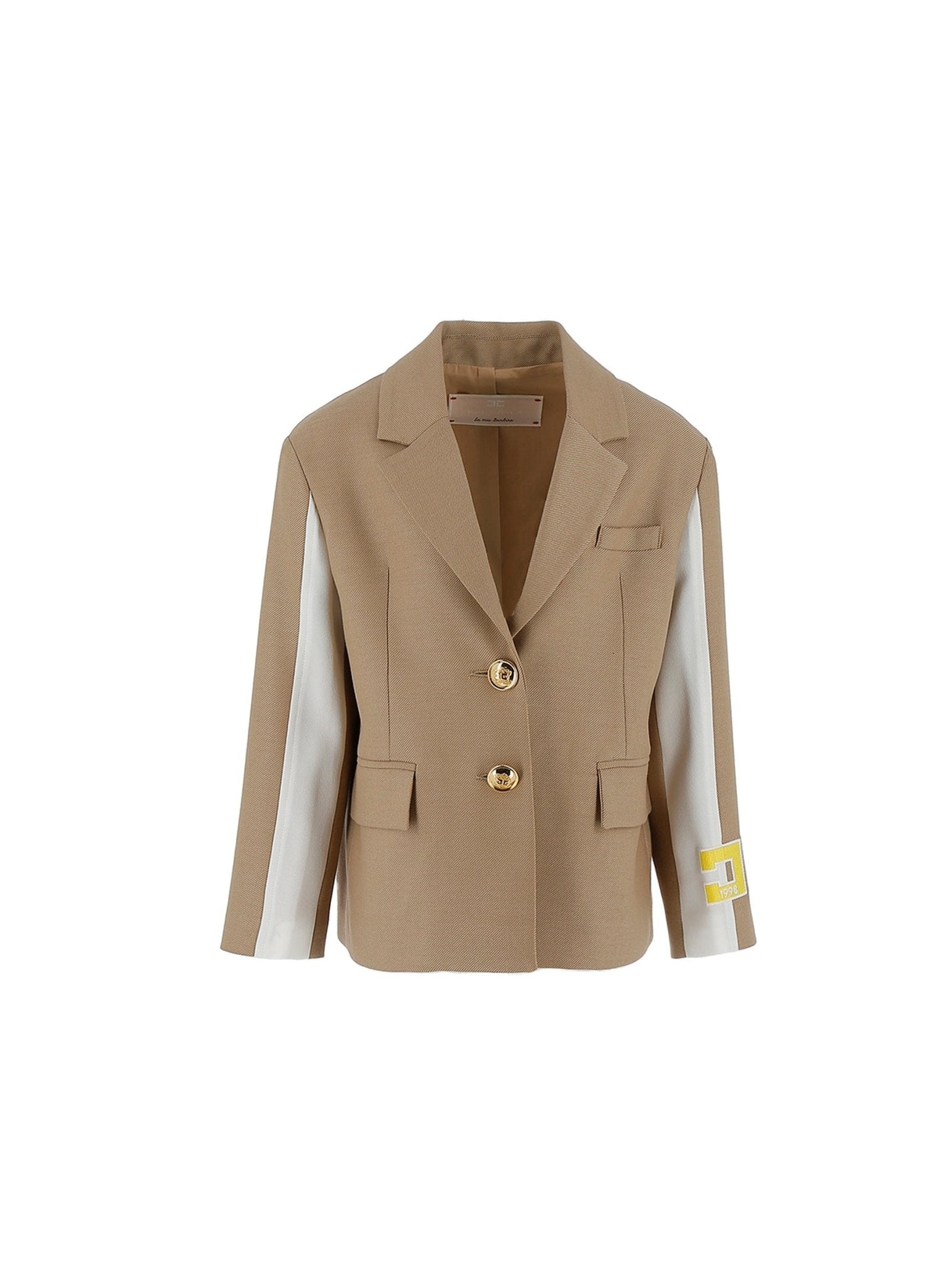 GIACCA BEIGE ELISABETTA FRANCHI - Angel Luxury