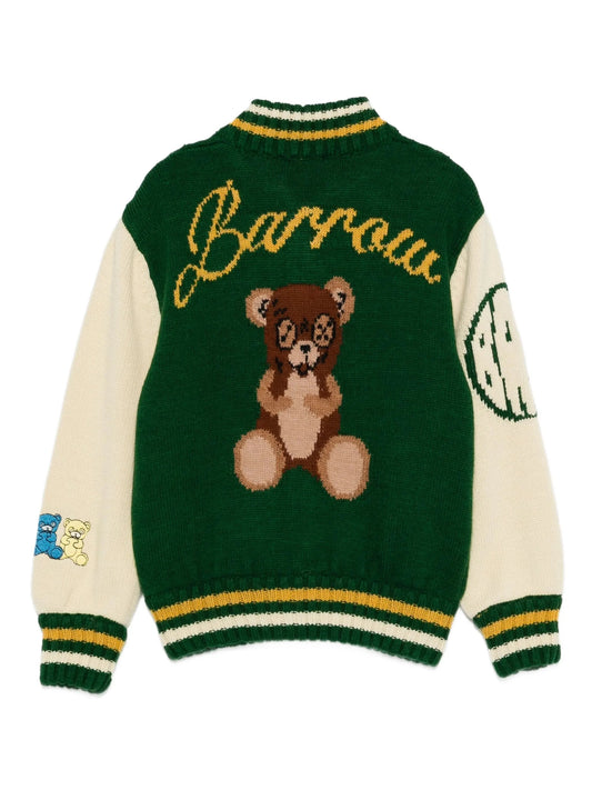 GIACCA BOMBER IN LANA BICOLORE BARROW - Angel Luxury