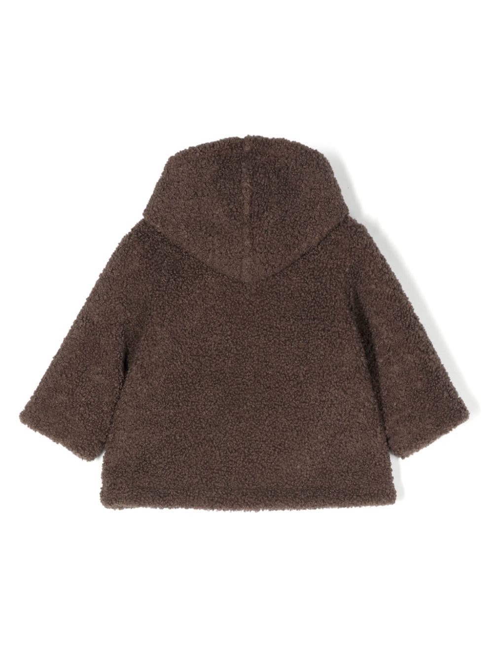 GIACCA CON CAPPUCCIO TEDDY DOUUOD - Angel Luxury