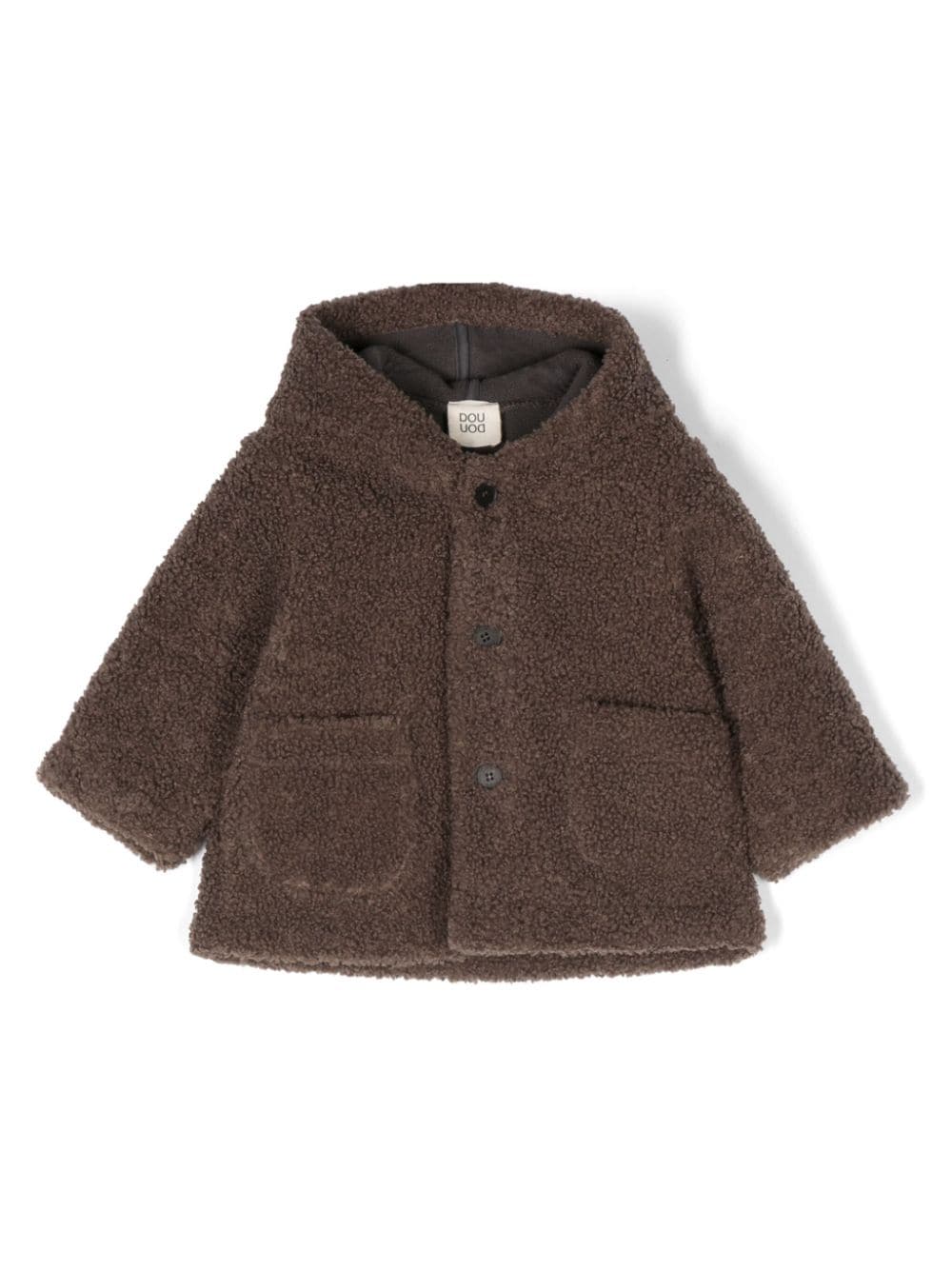 GIACCA CON CAPPUCCIO TEDDY DOUUOD - Angel Luxury