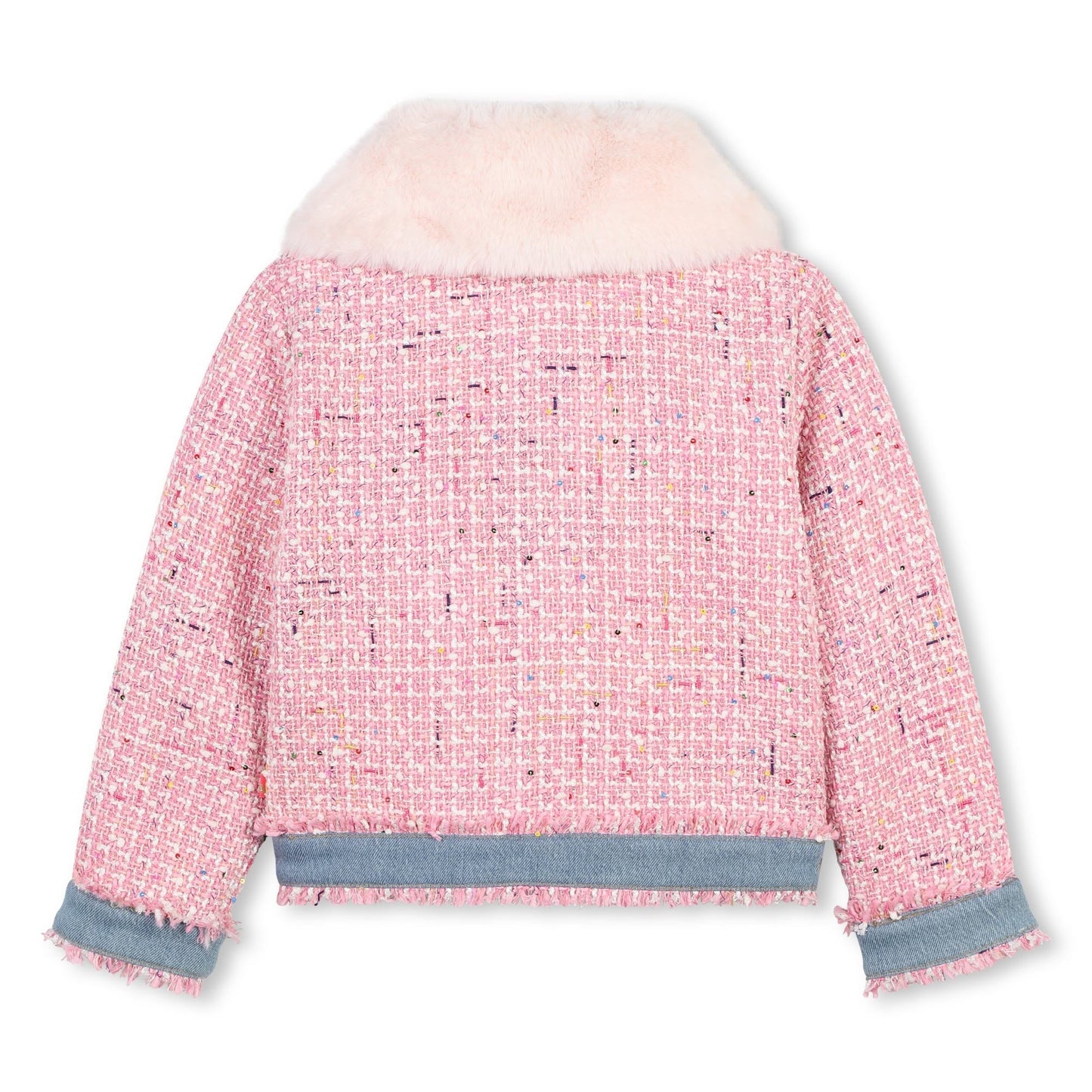 GIACCA CON COLLO DI PELLICCIA BILLIEBLUSH - Angel Luxury