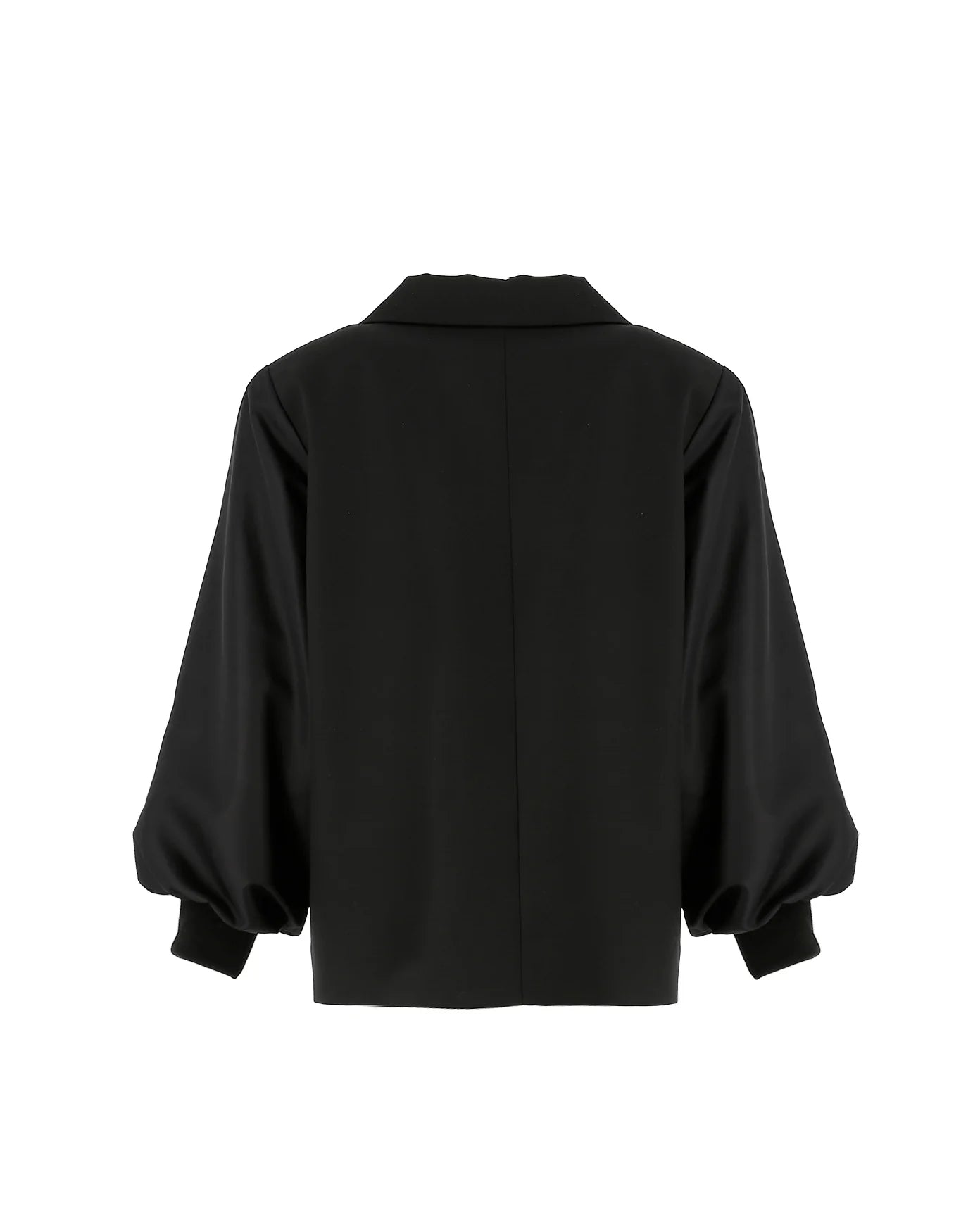 GIACCA CON MANICHE IN NYLON NERO CON BOTTONI LOGATO PINKO - Angel Luxury