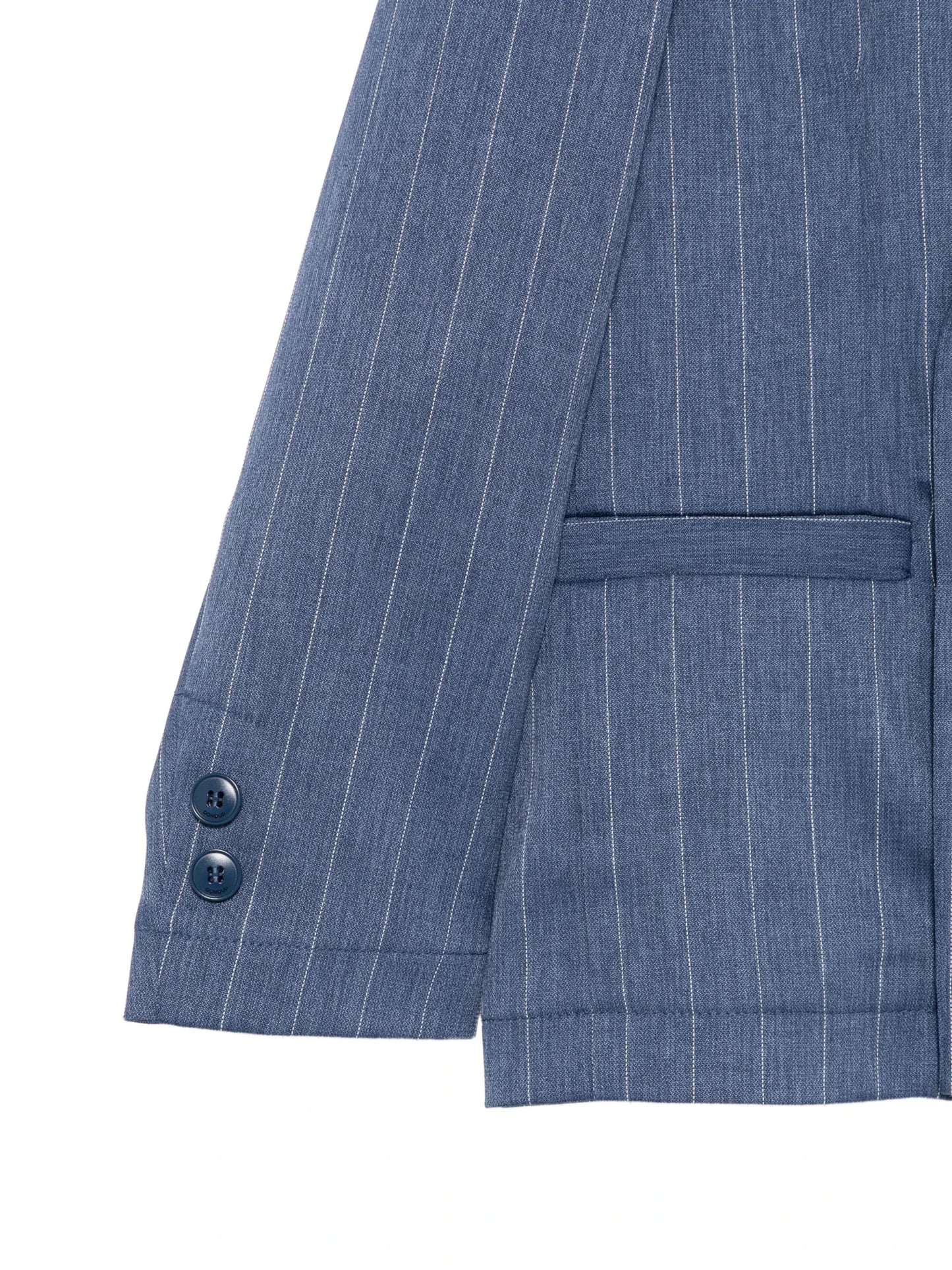 GIACCA DOPPIOPETTO GESSATO BLU DONDUP - Angel Luxury