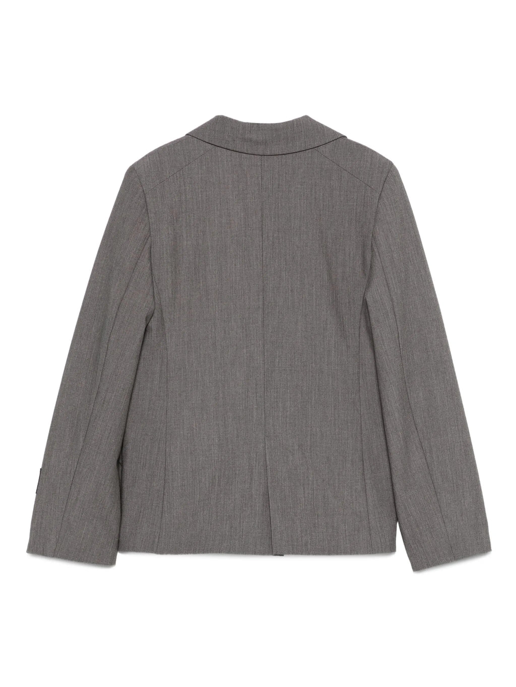 GIACCA GRIGIA CON ZIP ROSA MSGM - Angel Luxury