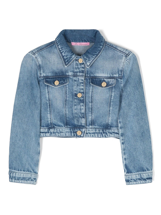 GIACCA IN DENIM BLUMARINE - Angel Luxury