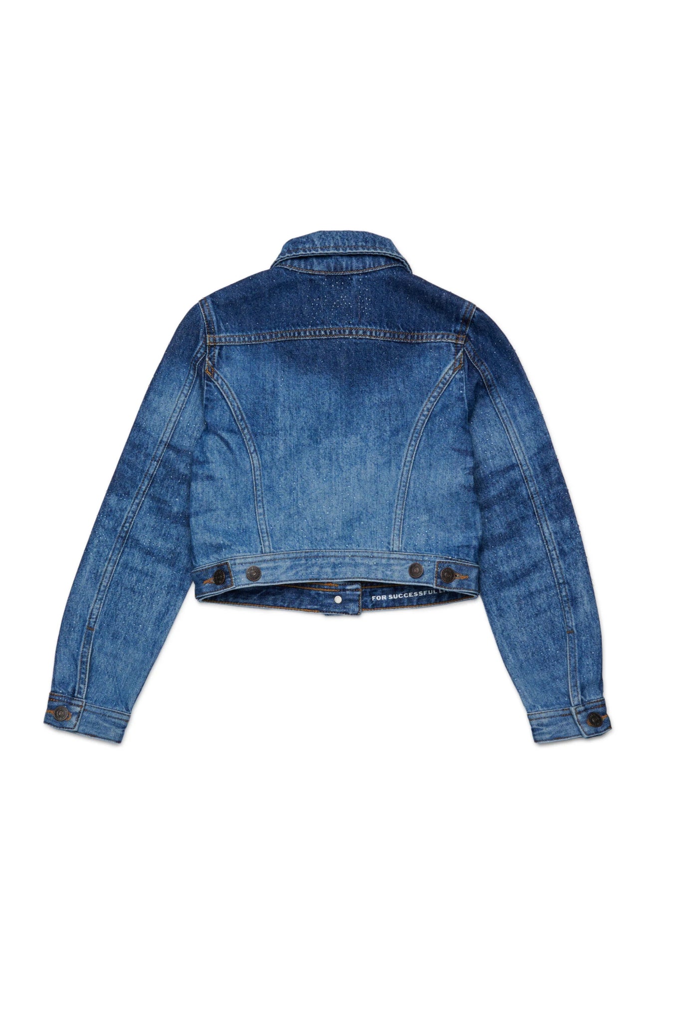 GIACCA IN DENIM BRILLANTINATA - Angel Luxury