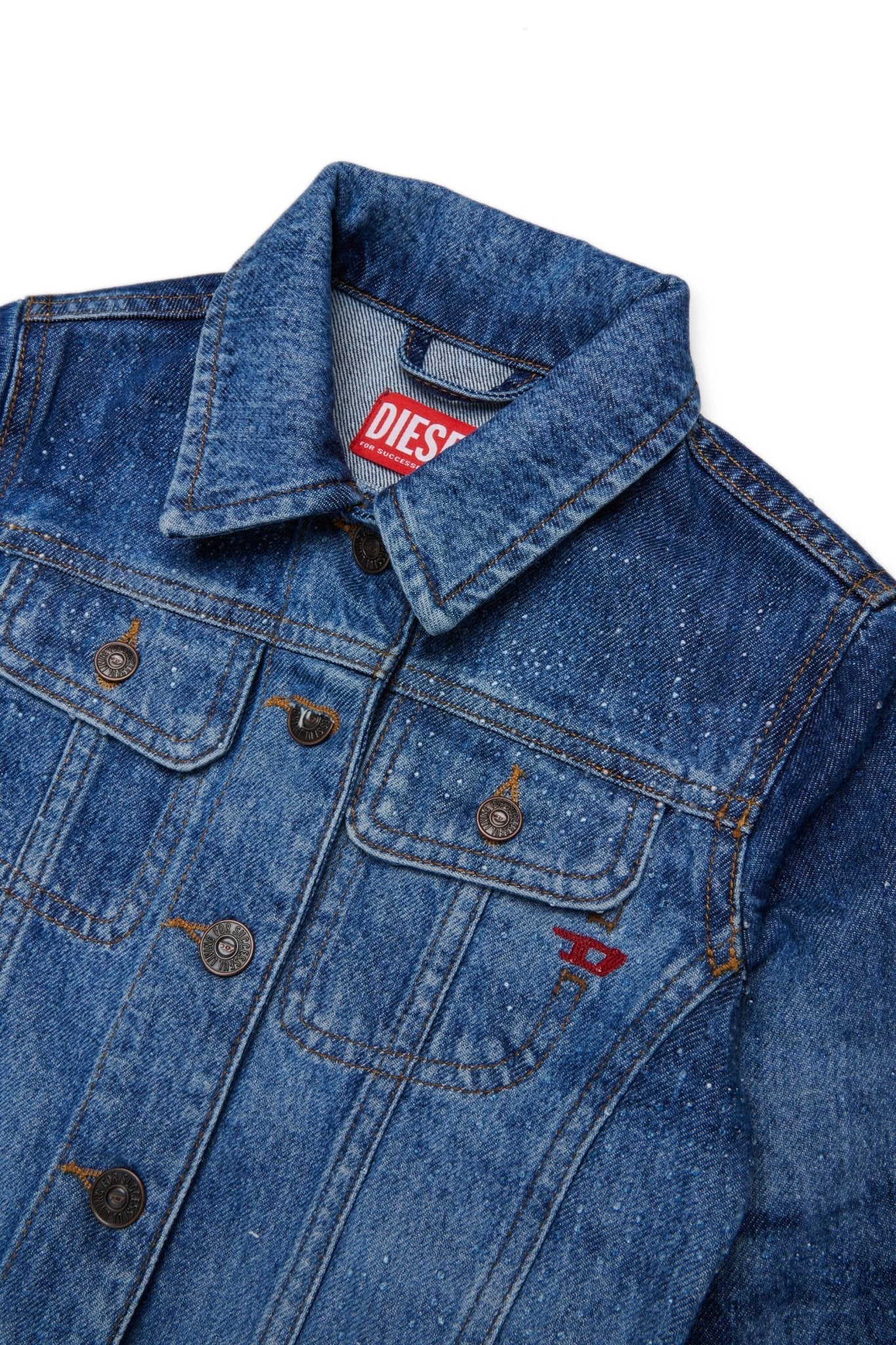 GIACCA IN DENIM BRILLANTINATA - Angel Luxury