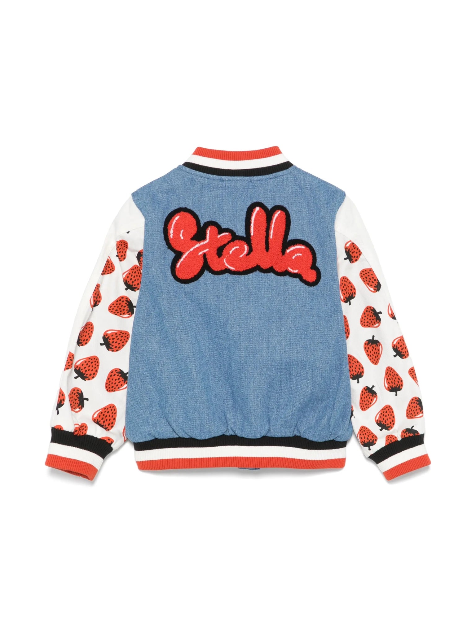 GIACCA IN DENIM CON FRAGOLE STELLA MCCARTNEY - Angel Luxury