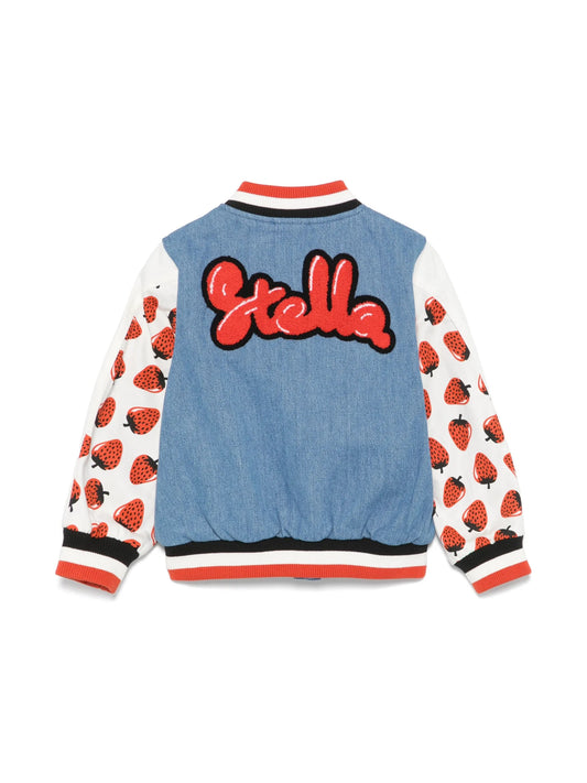 GIACCA IN DENIM CON FRAGOLE STELLA MCCARTNEY - Angel Luxury