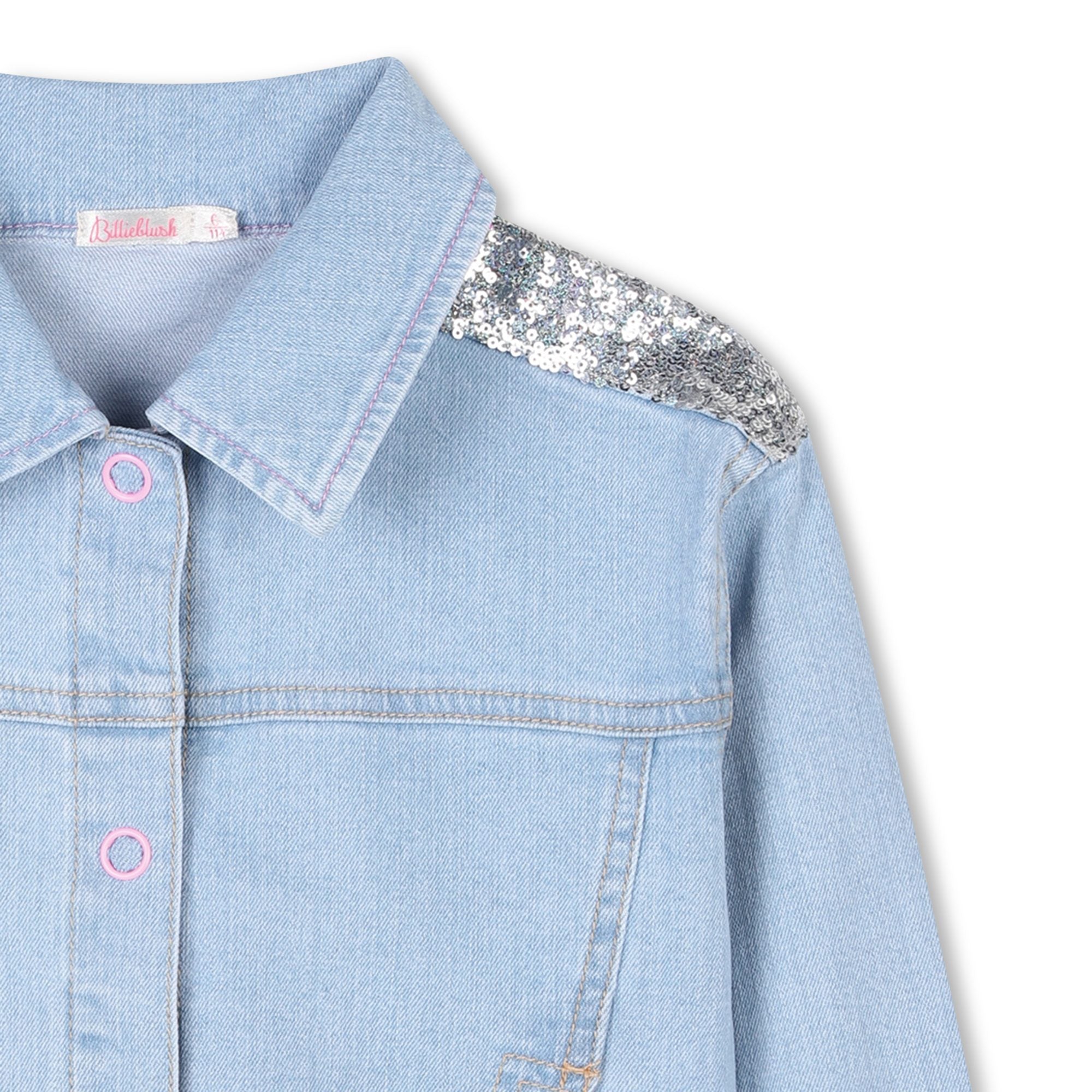 GIACCA IN DENIM CON PAILLETTES - Angel Luxury