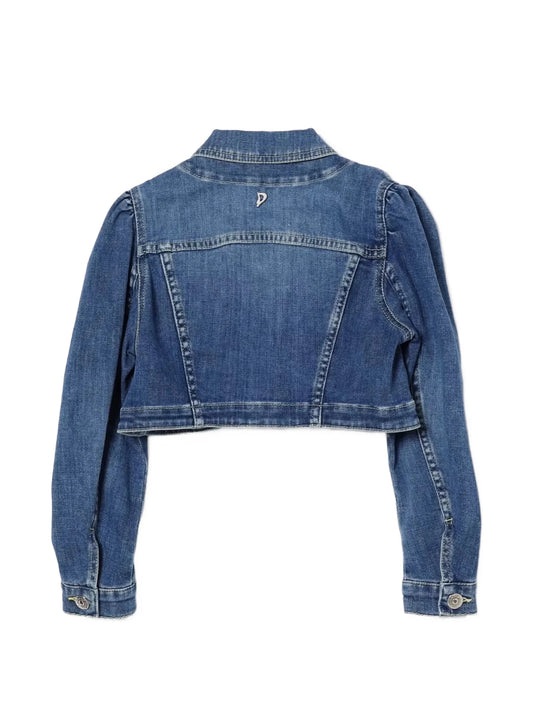 GIACCA IN DENIM CROP DONDUP - Angel Luxury