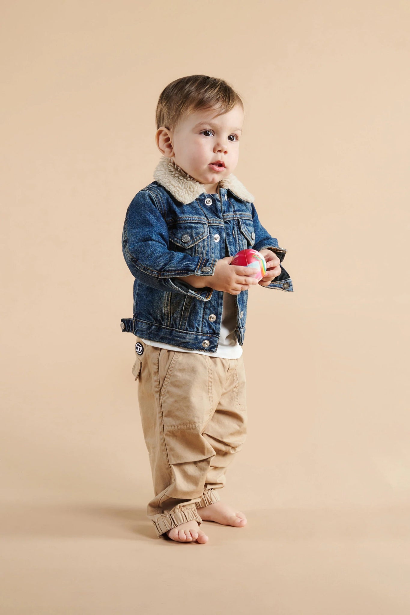 GIACCA IN DENIM SFUMATO CON TEDDY DIESEL - Angel Luxury