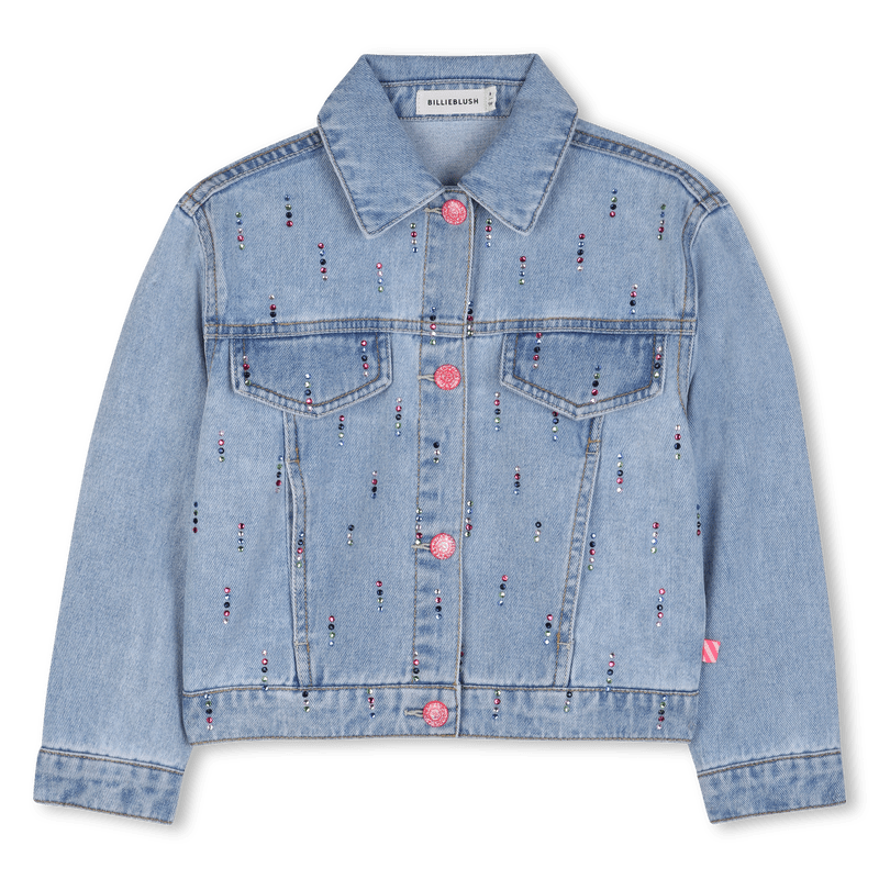 GIACCA IN JEANS CON STRASS BILLIEBLUSH - Angel Luxury