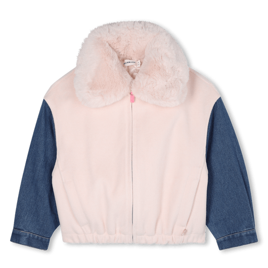 GIACCA IN LANA E MANICHE IN DENIM BILLIEBLUSH - Angel Luxury