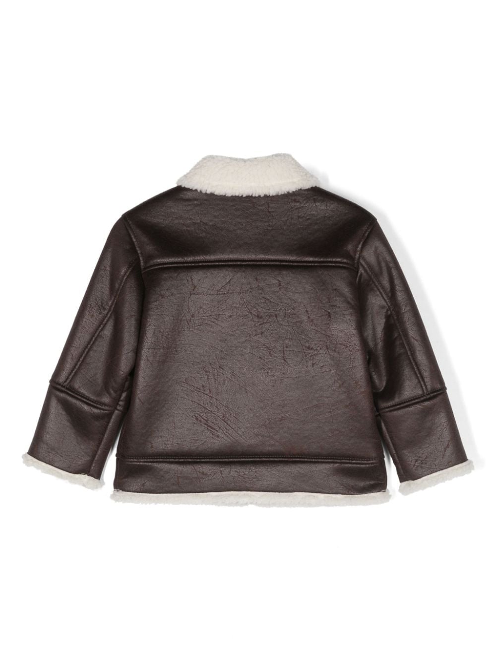 GIACCA IN SEMI PELLE MARRONE DONDUP - Angel Luxury