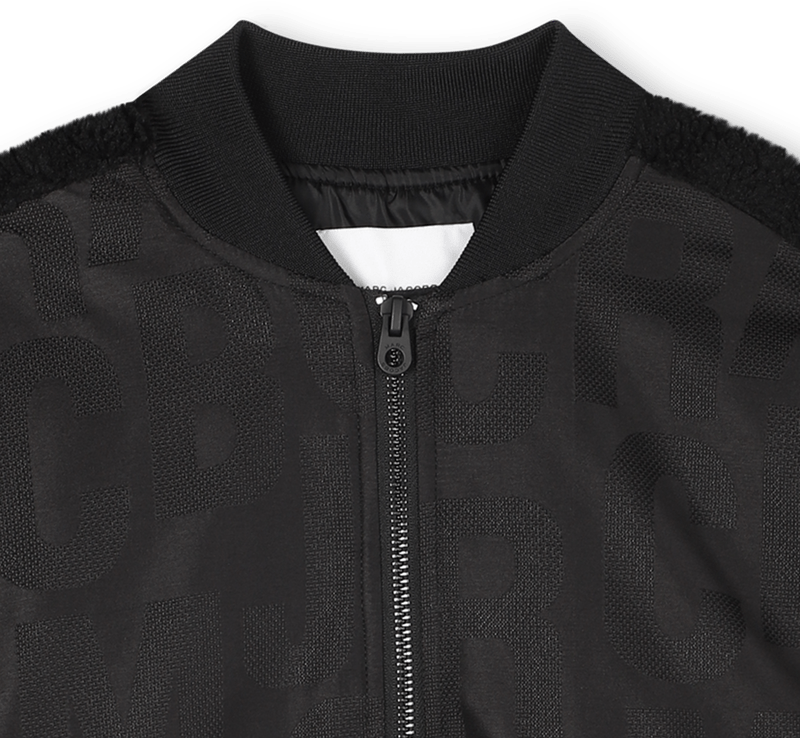 GIACCA NERA CON MONOGRAMMA MARC JACOBS - Angel Luxury